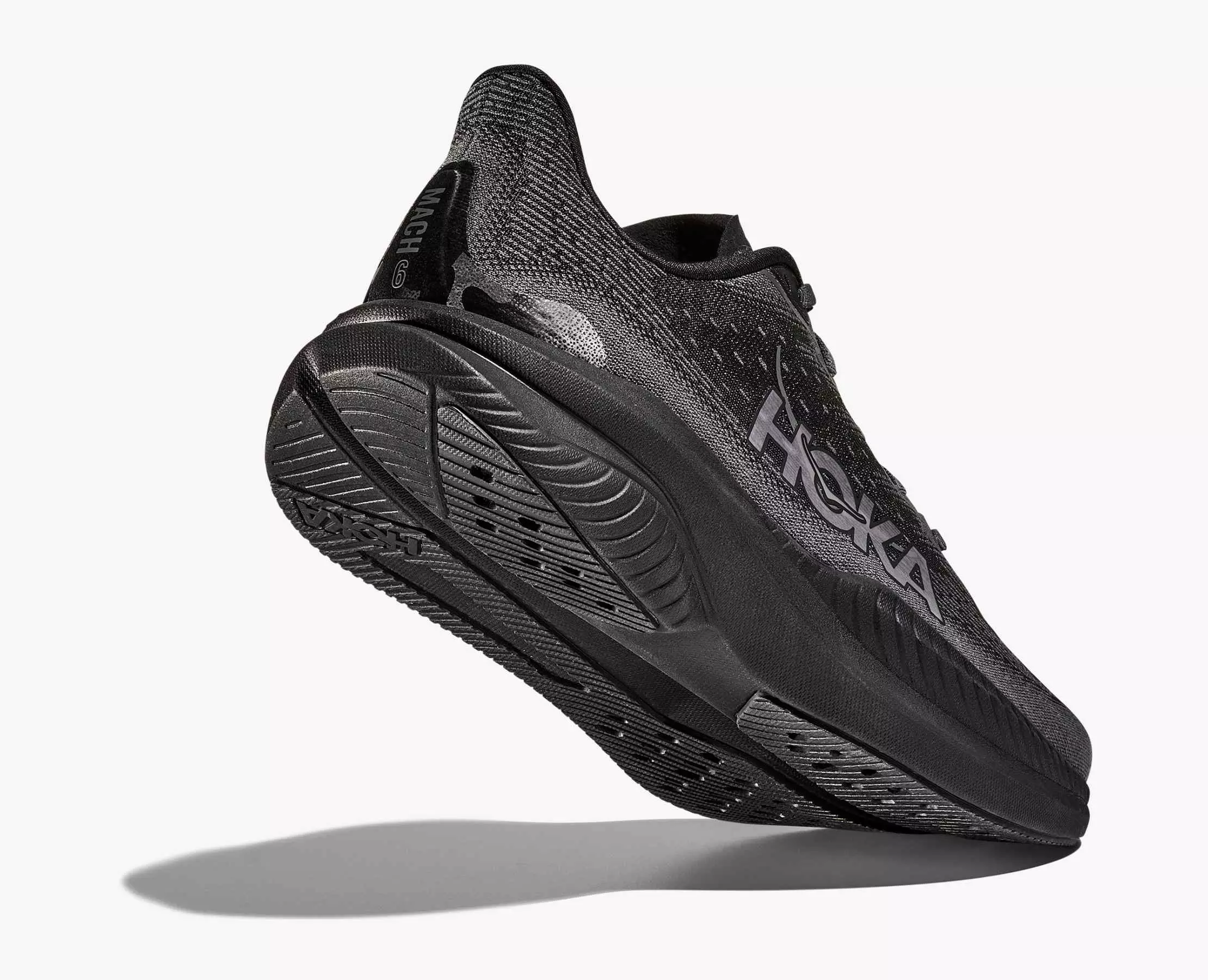 Hoka Mach 6 "Black/Outer Orbit" Women's Running Shoe - BLACK