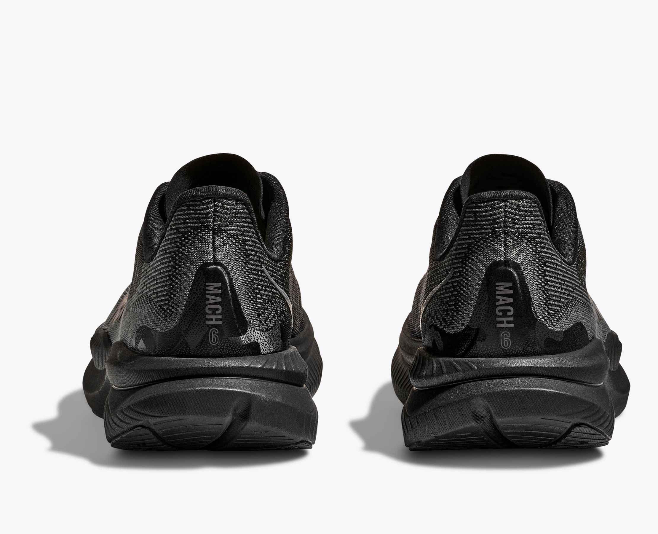 Hoka Mach 6 "Black/Outer Orbit" Women's Running Shoe - BLACK Thumbnail View 5