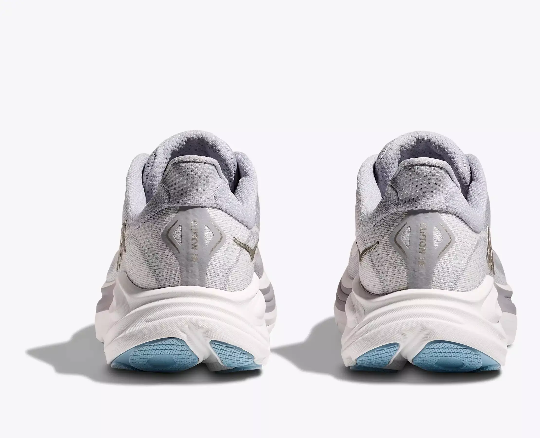 Hoka Clifton 10 "Ash Grey/Foggy Grey" Women's Running Shoe - GREY/GOLD