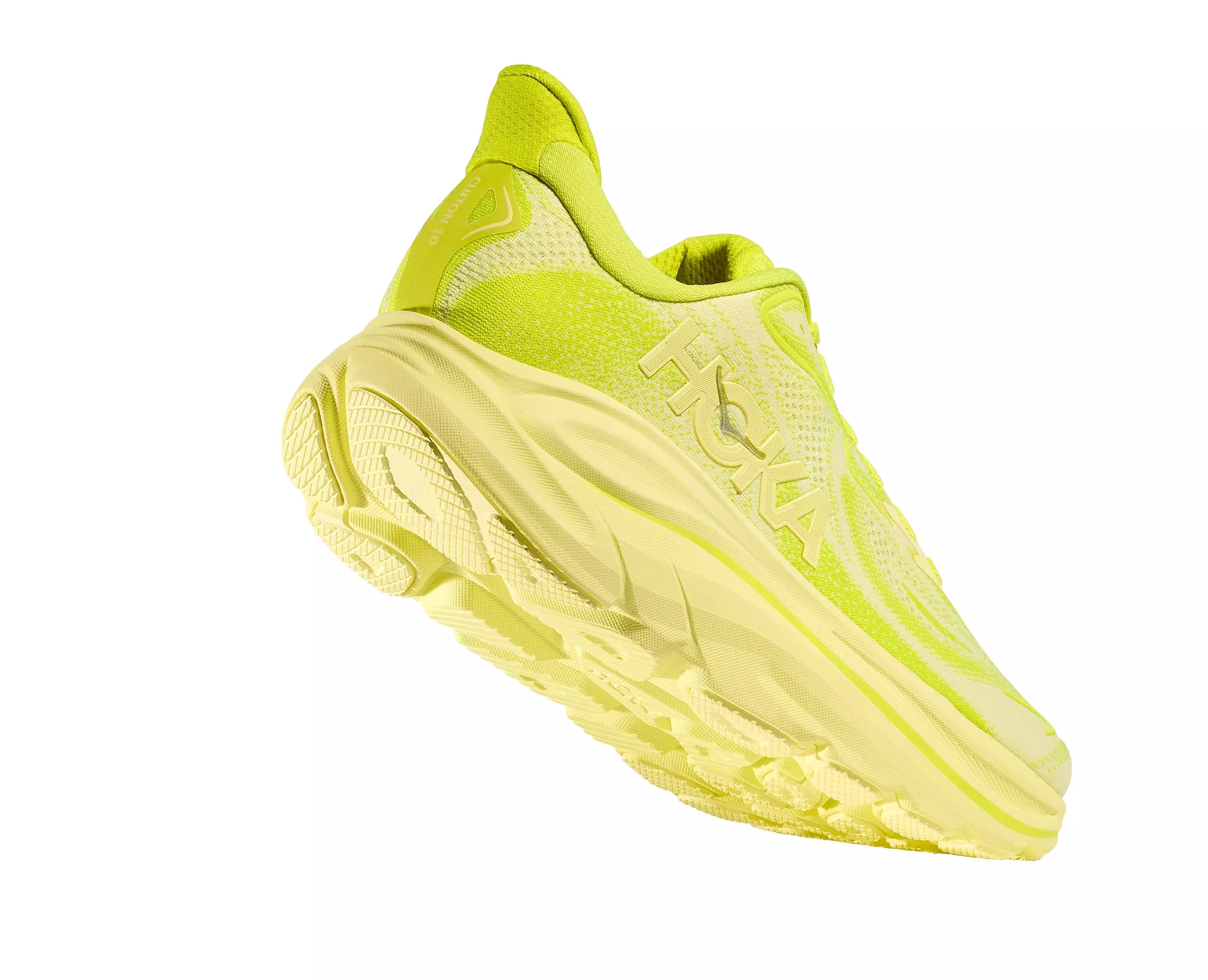 Hoka Clifton 10 "Neon Citrus/Sunlight" Women's Running Shoe - YELLOW