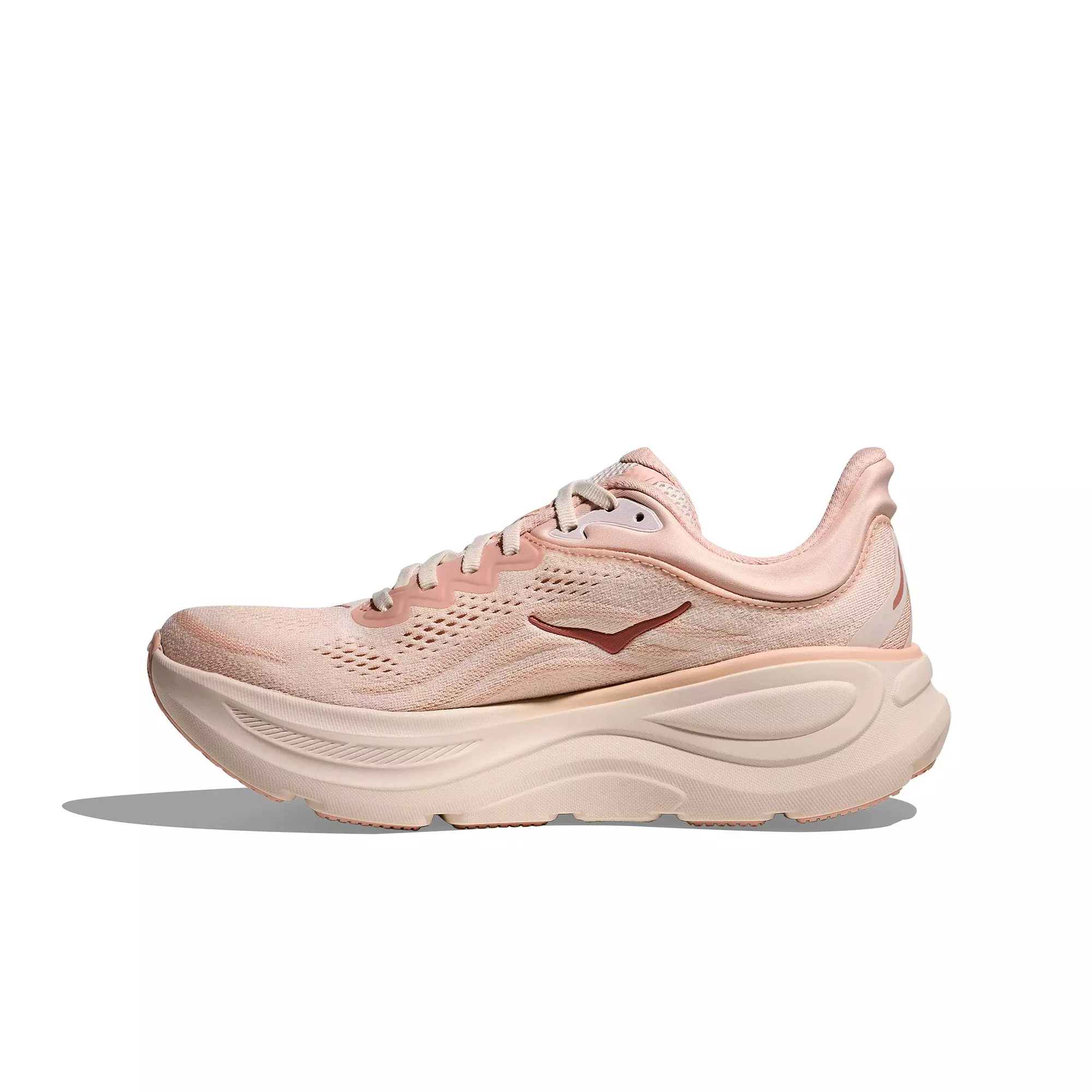 Hoka Bondi 9 "Rose Latte/Rose Cream" Women's Running Shoe - ROSE