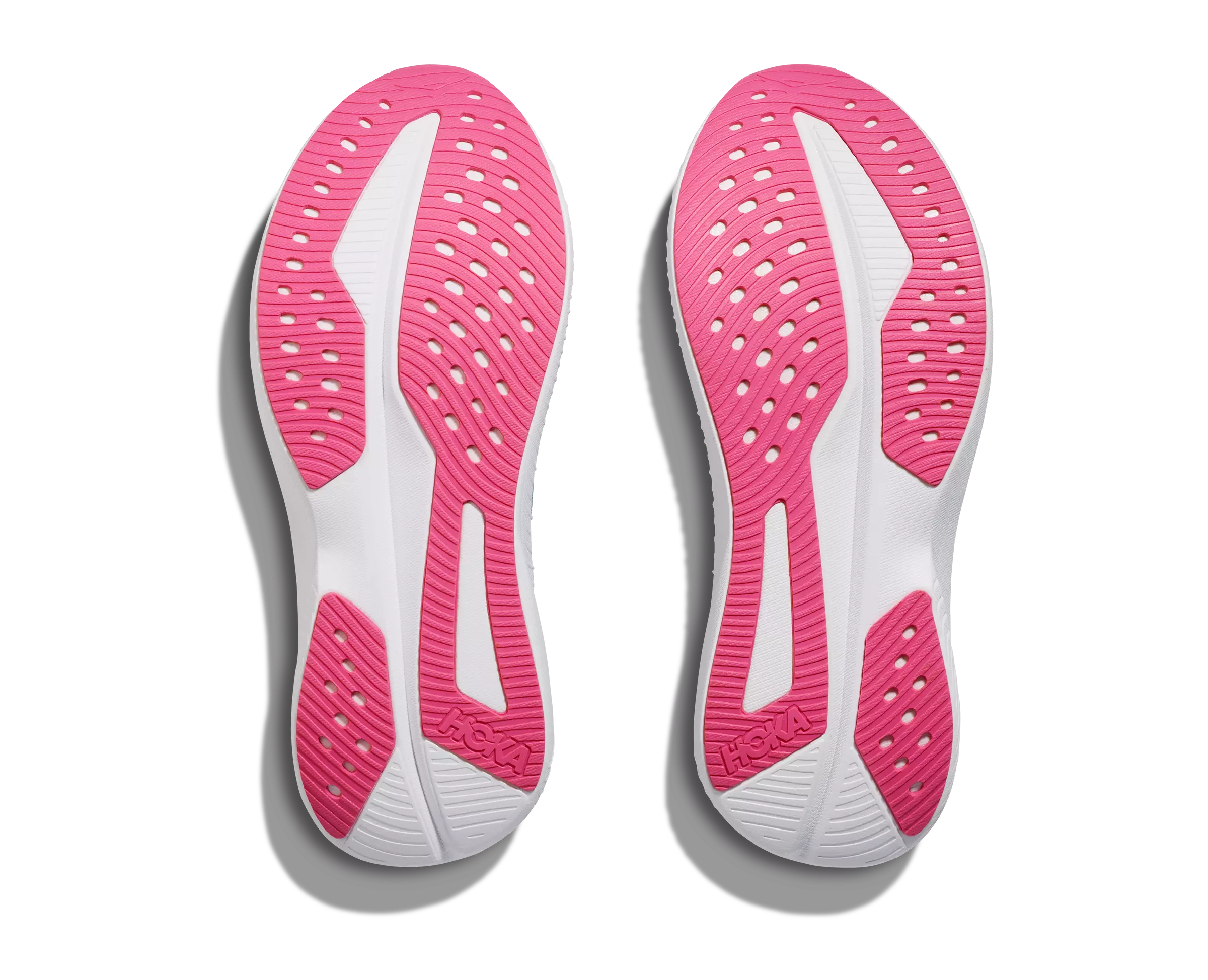 Hoka Mach 6 "Jadeite/Alpine Blue" Women's Running Shoe - GREEN/PINK