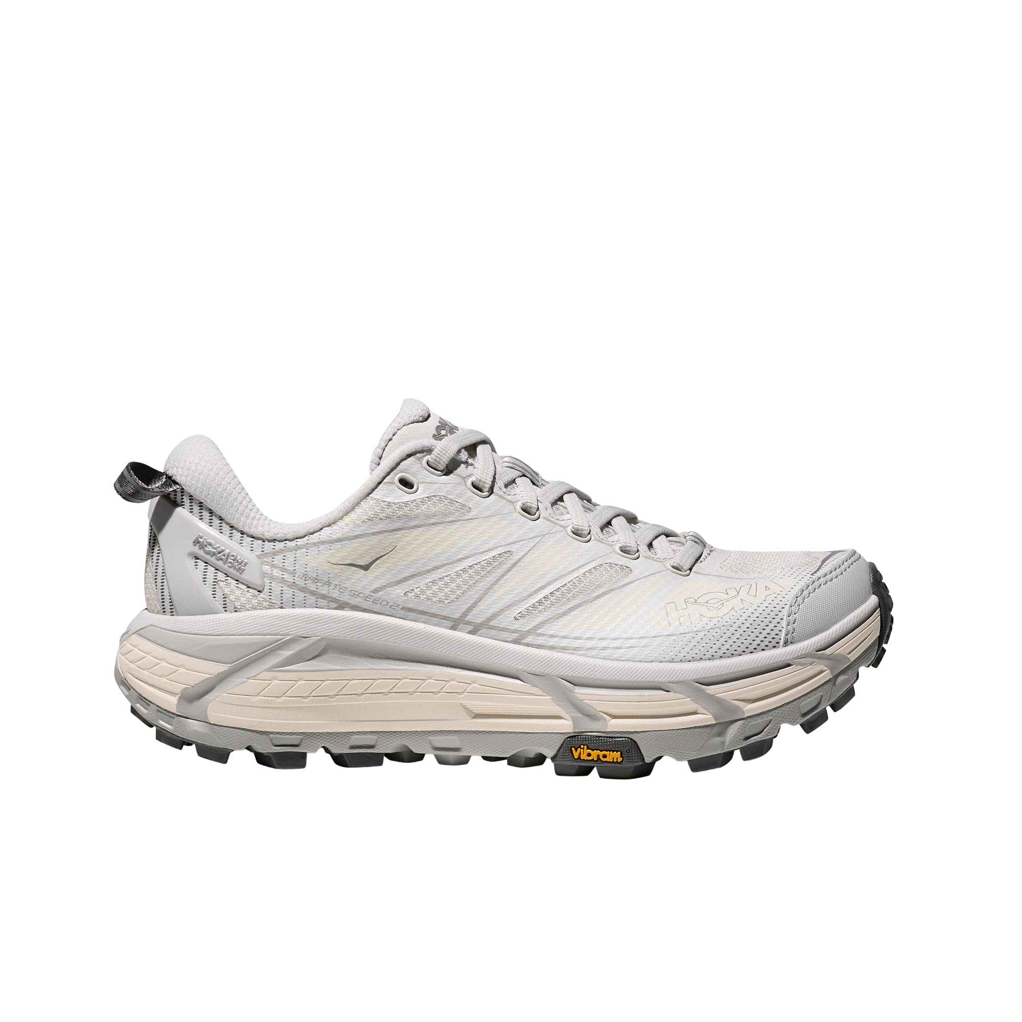 Hoka Mafate Speed 2 "Cosmic Grey/Alabaster" Unisex Trail Running Shoe - GREY Thumbnail View 1