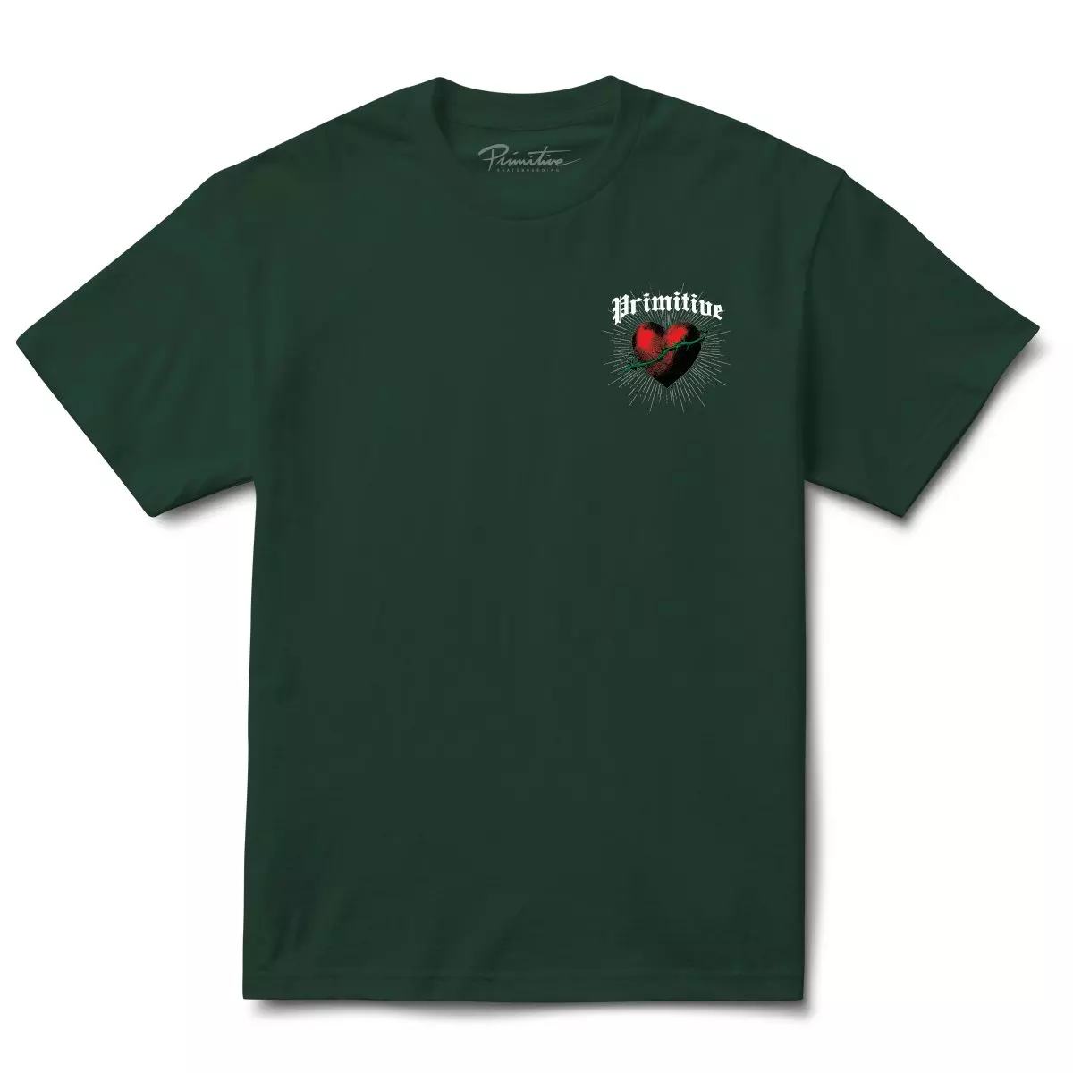 Primitive Men's Saint Tee - Forest Green - GREEN