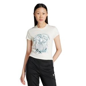 adidas Originals Women's Essential Slim Graphic Tee
