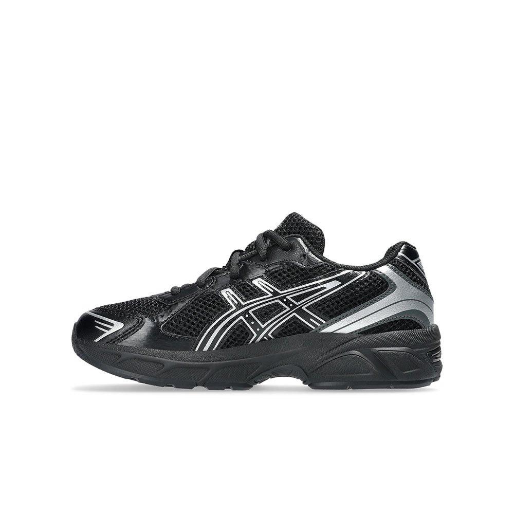 ASICS GEL-1130 Grade School Kids' "Black/Silver" Shoe