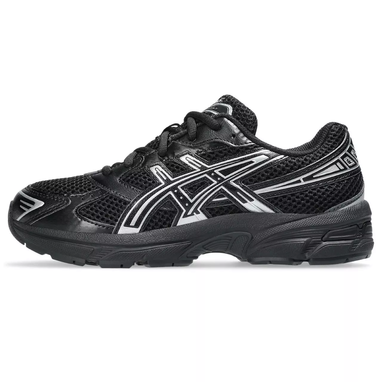 ASICS GEL-1130 "Black/Silver" Grade School Kids' Shoe - BLACK/SILVER