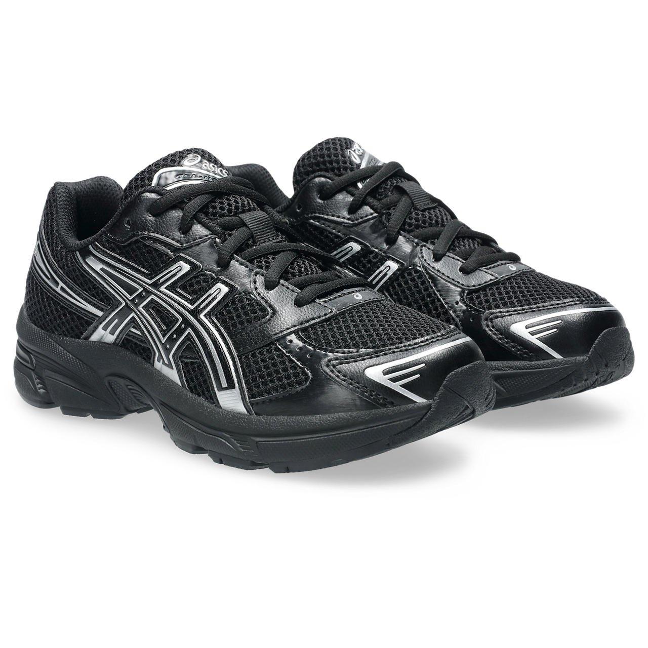 ASICS GEL-1130 Grade School Kids' "Black/Silver" Shoe