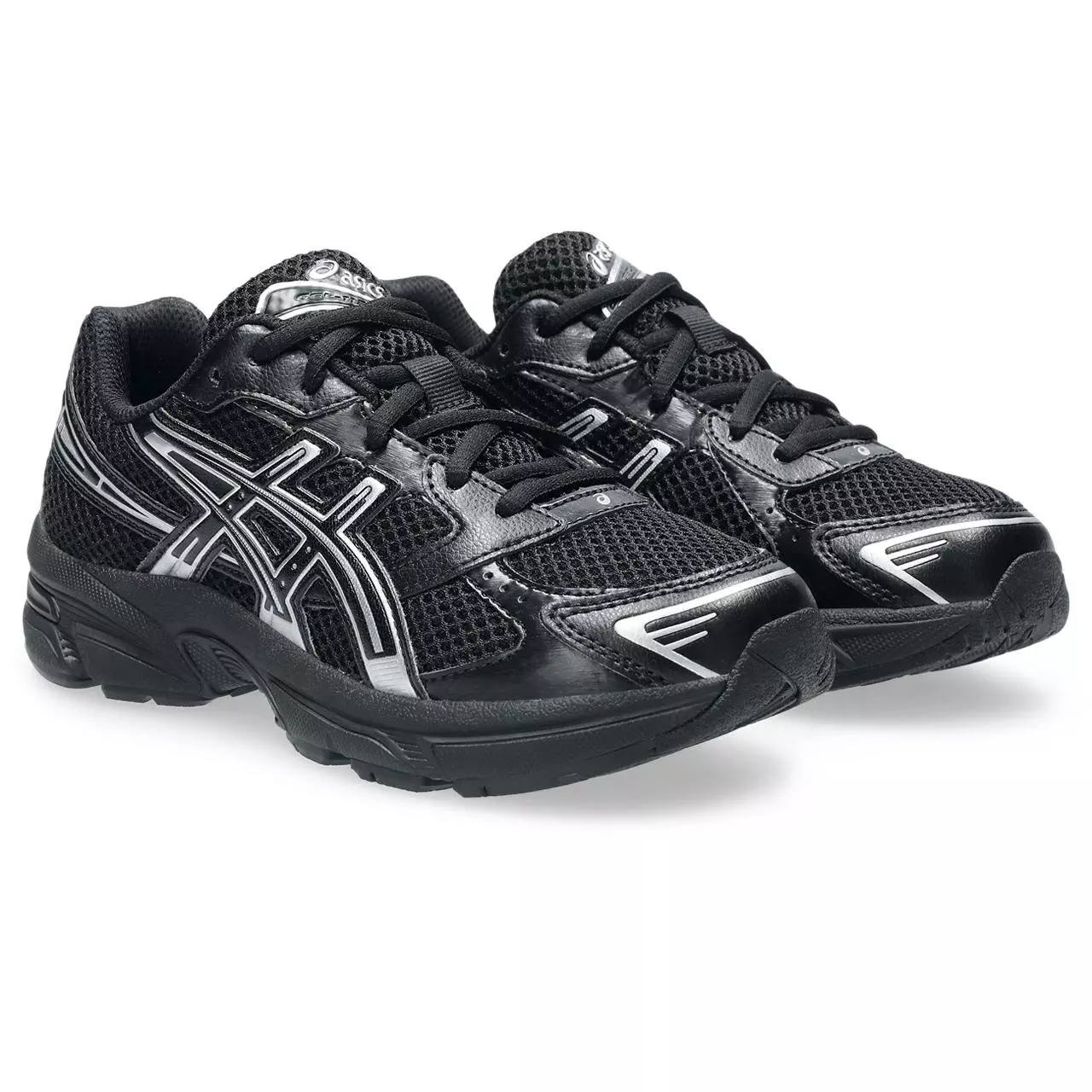 ASICS GEL-1130 "Black/Silver" Grade School Kids' Shoe - BLACK/SILVER