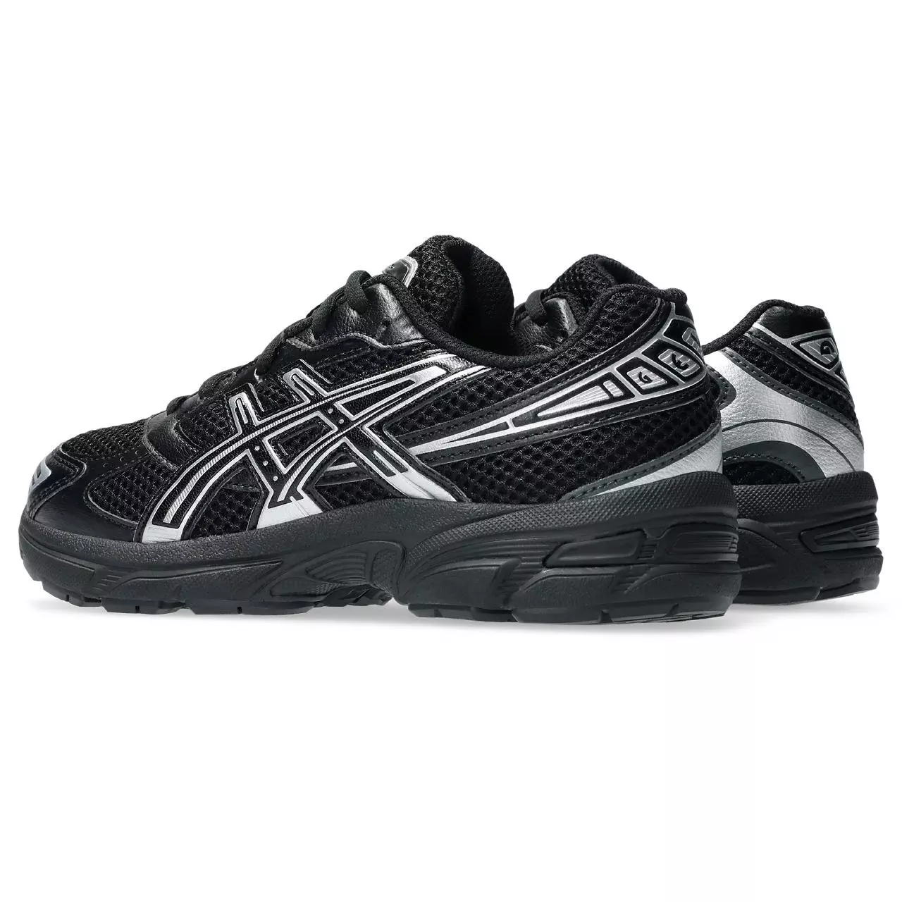 ASICS GEL-1130 "Black/Silver" Grade School Kids' Shoe - BLACK/SILVER