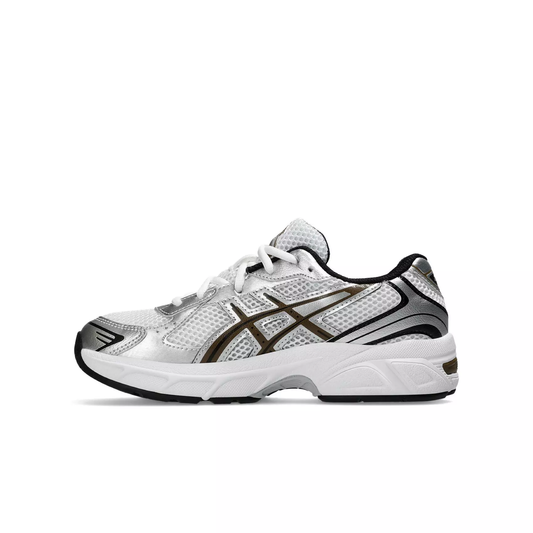 ASICS GEL-1130 "White/Clay Canyon" Grade School Boys' Shoe - White/Clay Canyon