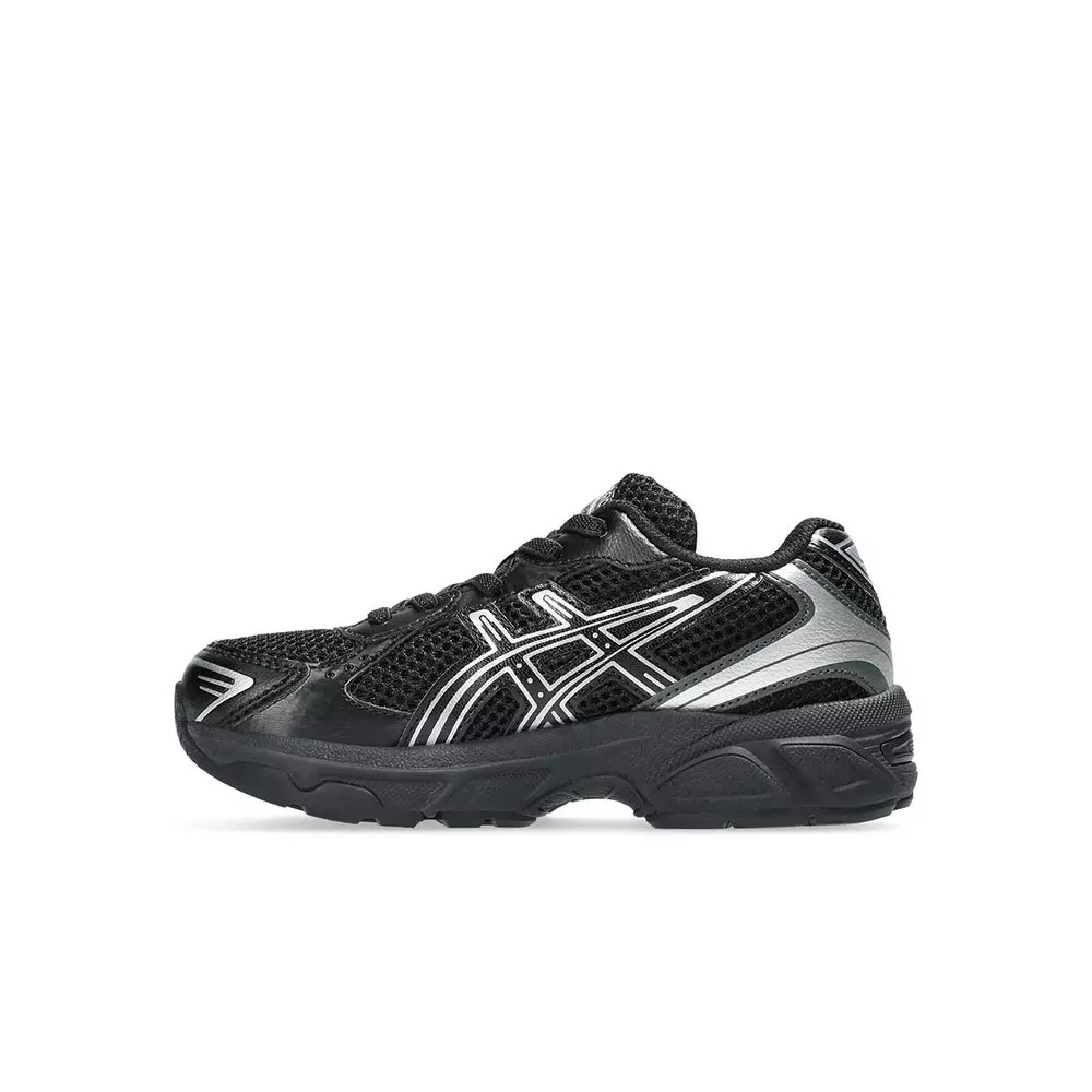 ASICS GEL-1130 "Black/Silver" Preschool Kids' Shoe - BLACK/SILVER