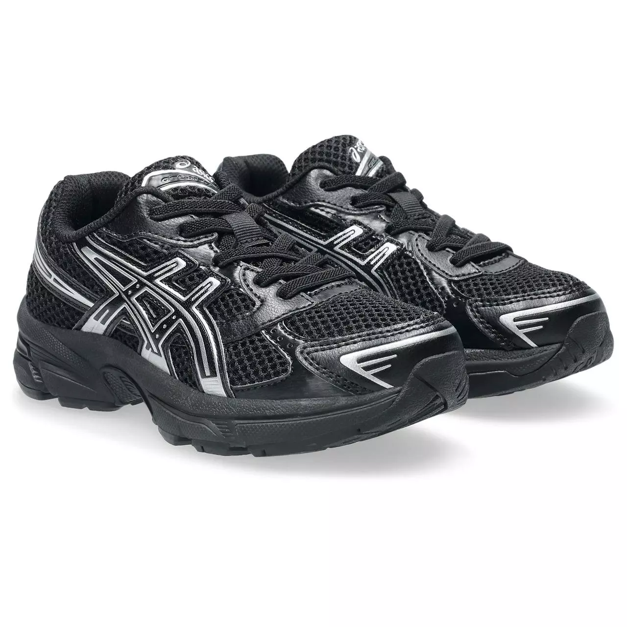 ASICS GEL-1130 "Black/Silver" Preschool Kids' Shoe - BLACK/SILVER