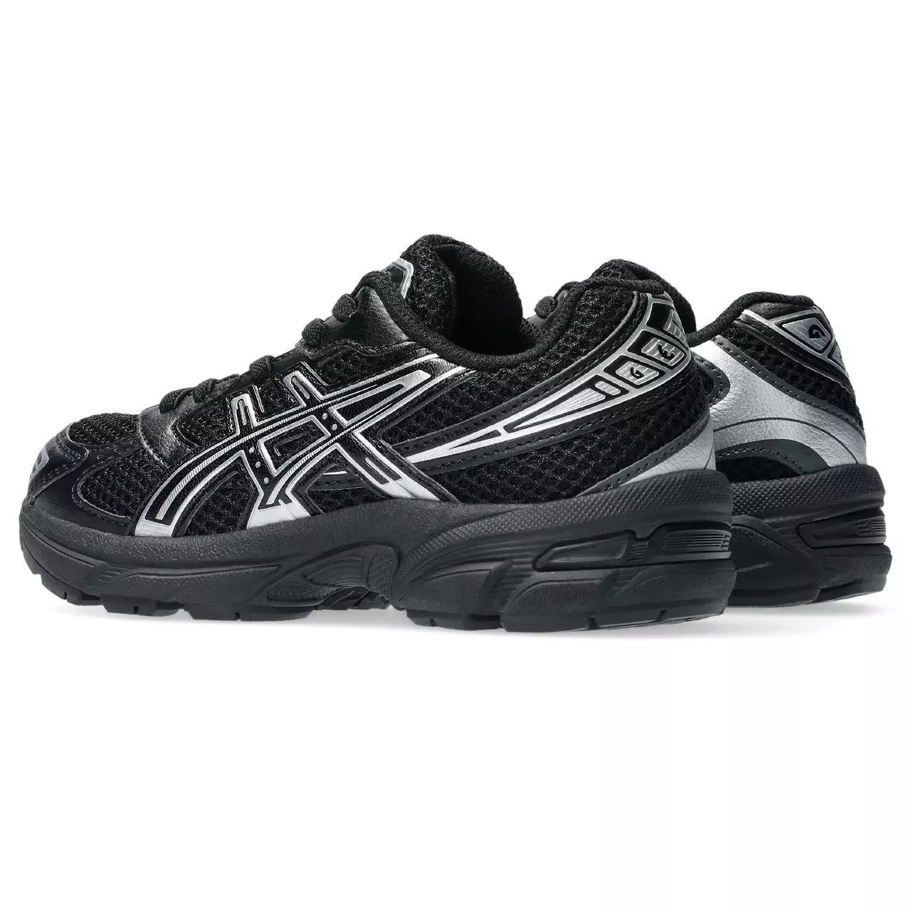 ASICS GEL-1130 "Black/Silver" Preschool Kids' Shoe - BLACK/SILVER