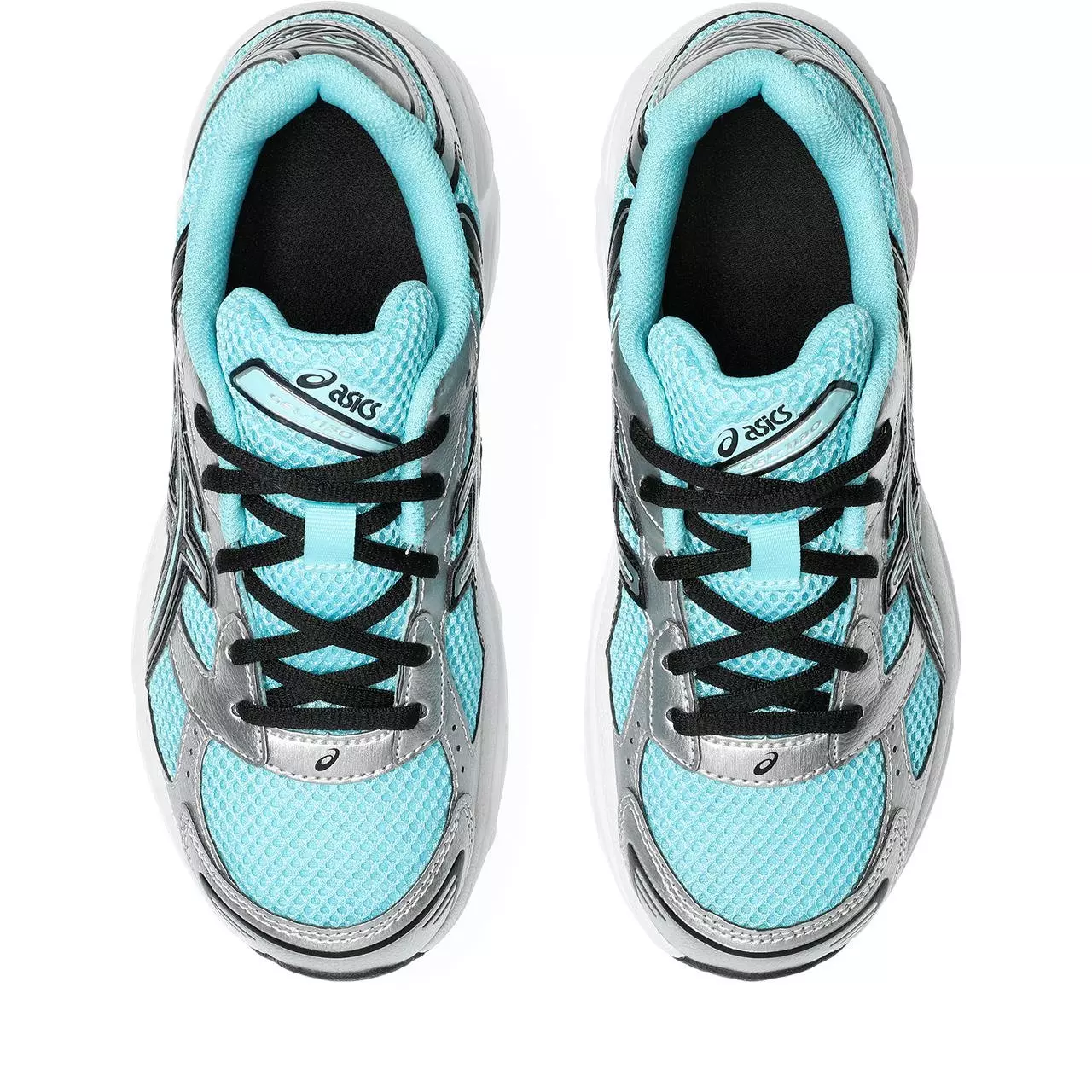 ASICS GEL-1130 "Turquoise/Silver/Black" Grade School Kids' Shoe - LT BLUE/GREY