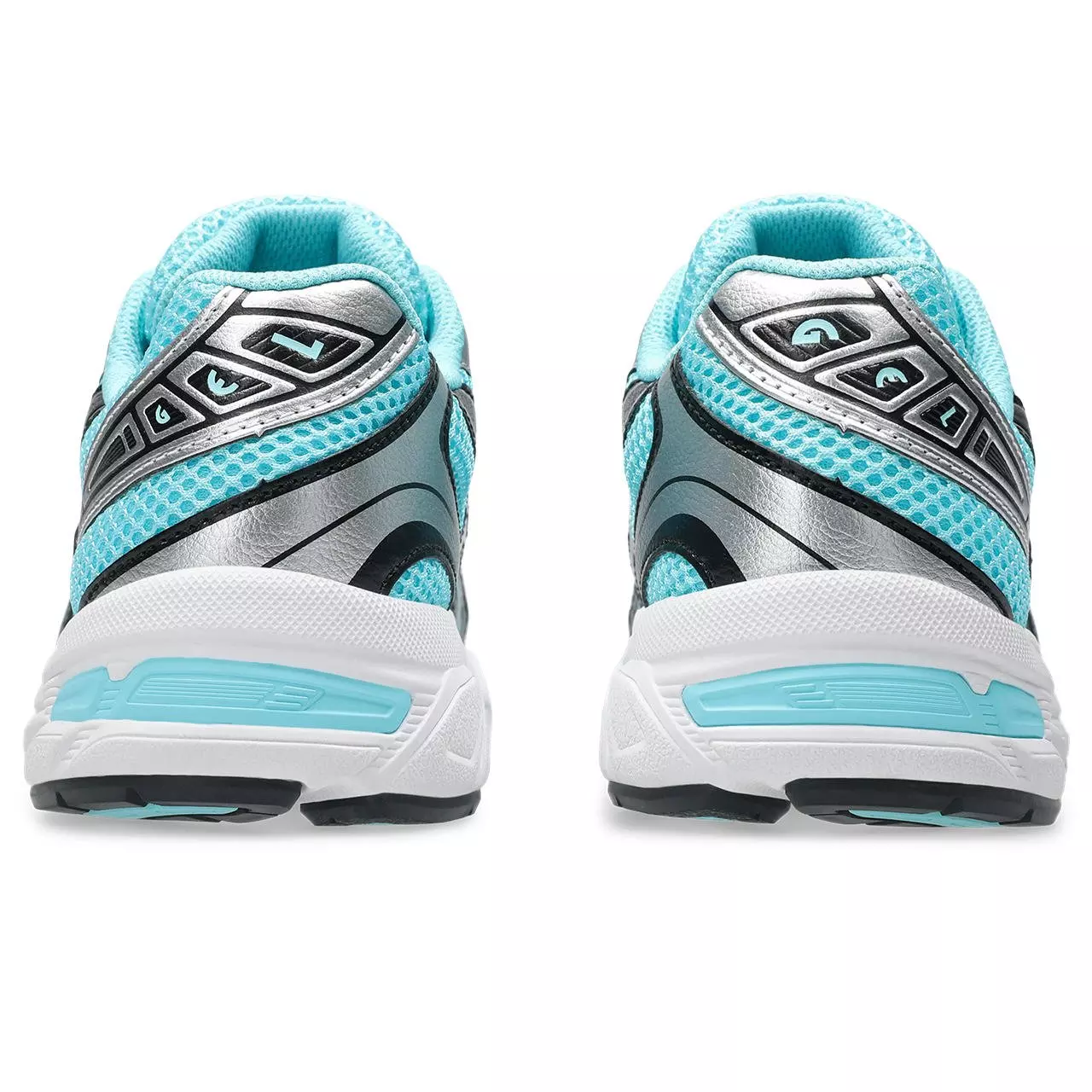 ASICS GEL-1130 "Turquoise/Silver/Black" Grade School Kids' Shoe - LT BLUE/GREY
