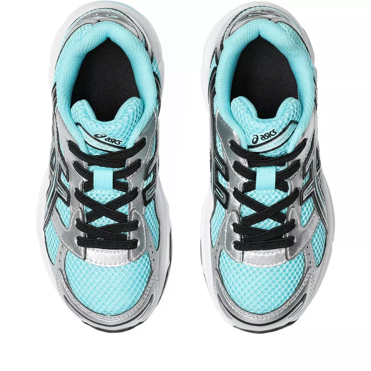 ASICS GEL-1130 "Turquoise/Silver/Black" Preschool Kids' Shoe - LT BLUE/GREY