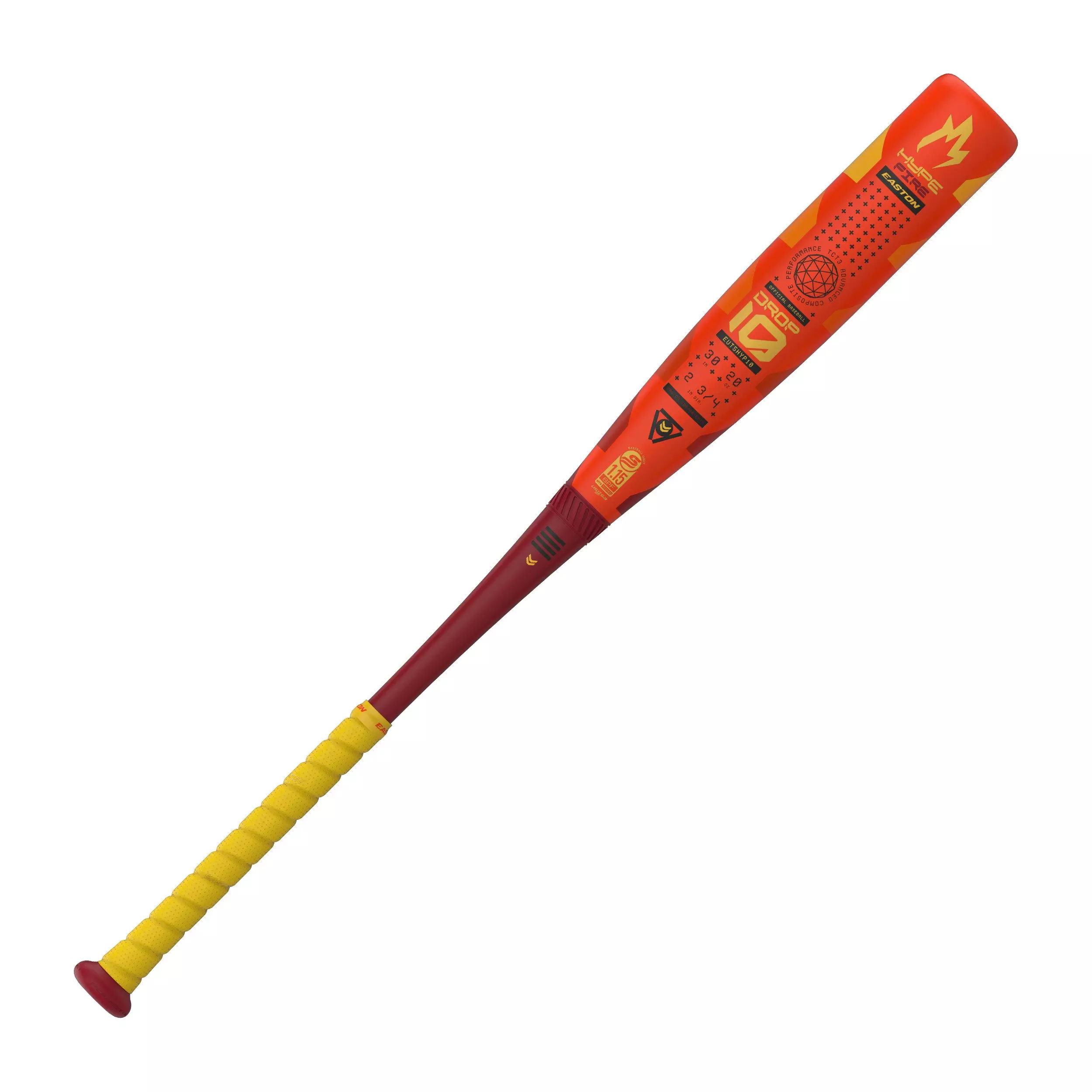 Easton Hype Fire USSSA Baseball Bat (-10) 2025 - ORANGE