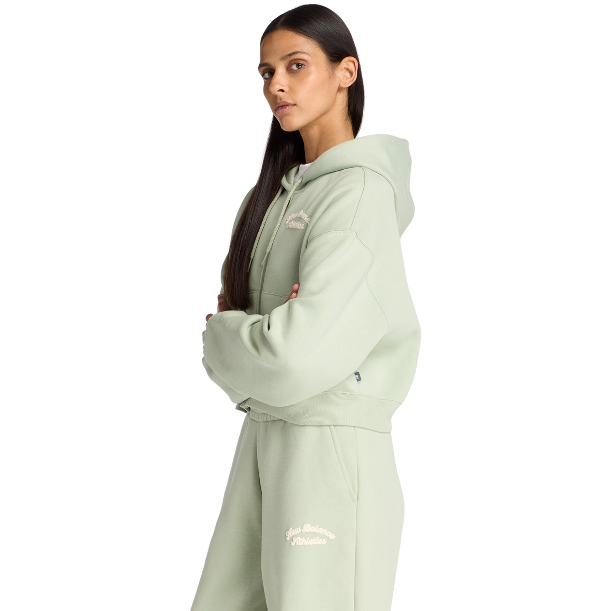 バレエ HERITAGE 5.5 x(B) New Balance Women's Linear Heritage Full-Zip Jacket