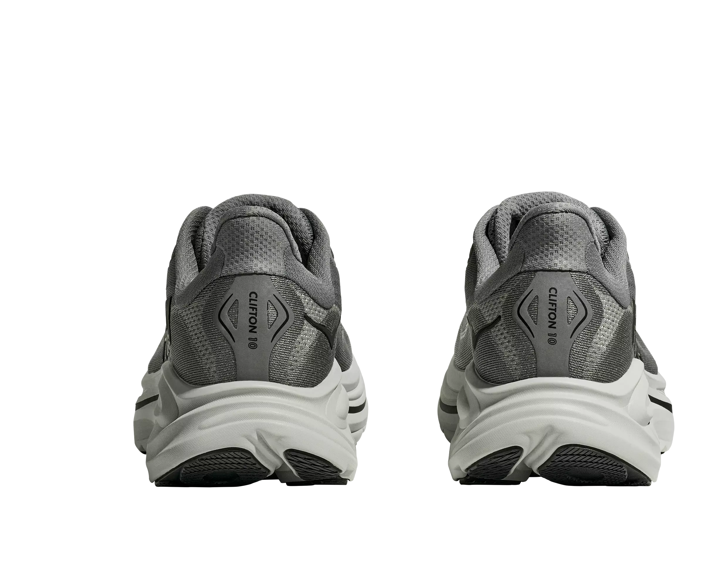 Hoka Clifton 10 "Galactic Grey/Asteroid" Men's Running Shoe - GREY/BLACK