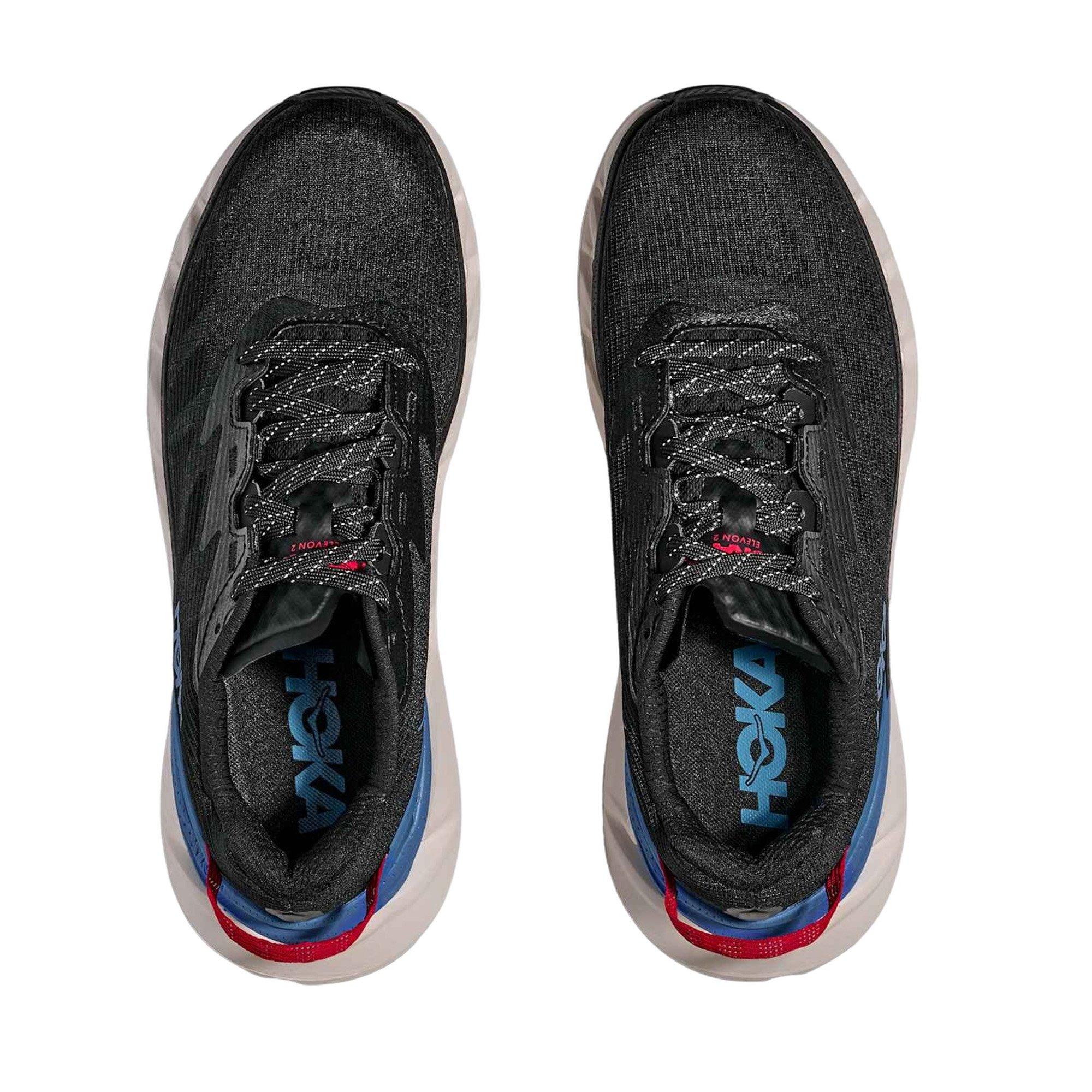 Hoka Elevon 2 "Black/Electric Cobalt" Unisex Shoe - BLACK/RED/BLUE Thumbnail View 2