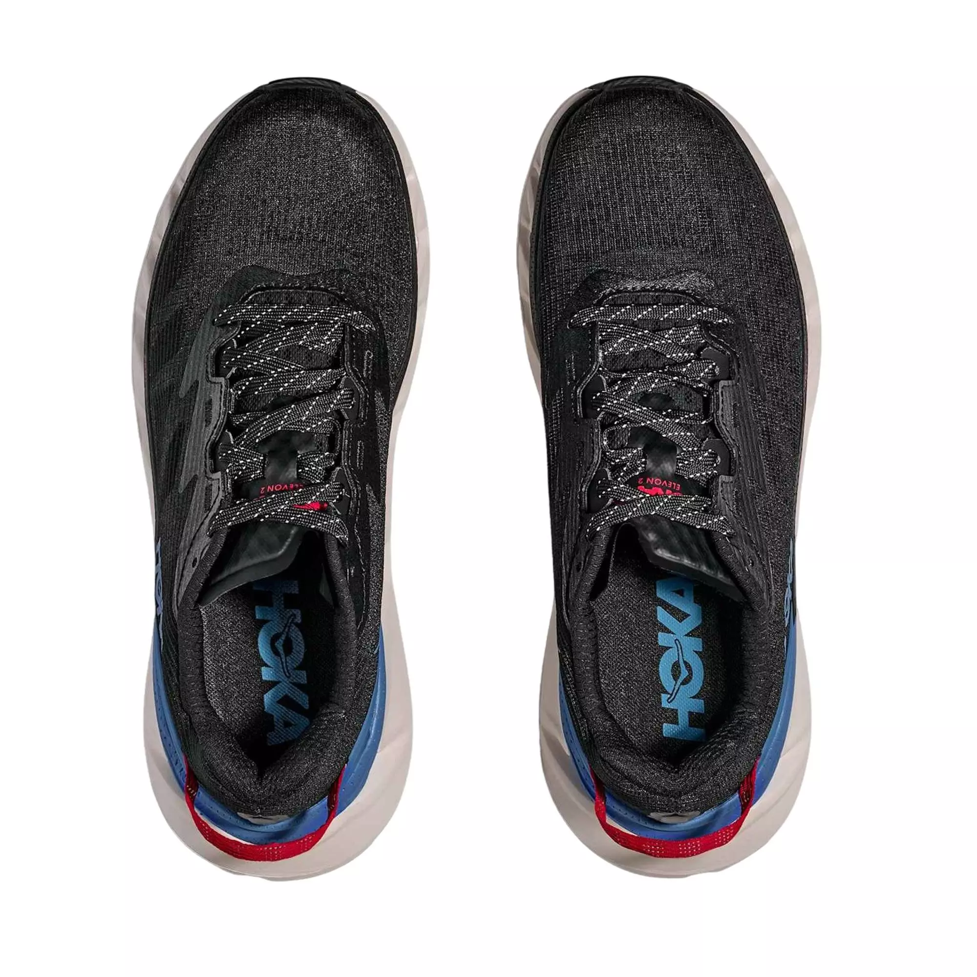 Hoka Elevon 2 "Black/Electric Cobalt" Unisex Shoe - BLACK/RED/BLUE