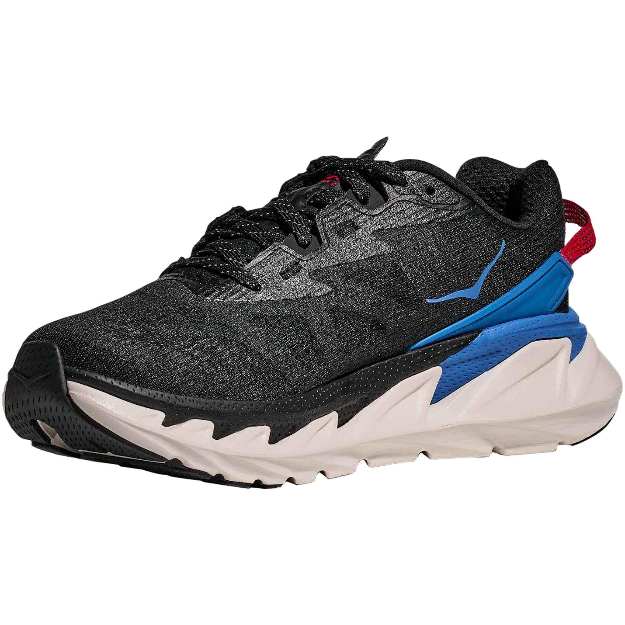 Hoka Elevon 2 "Black/Electric Cobalt" Unisex Shoe - BLACK/RED/BLUE Thumbnail View 5