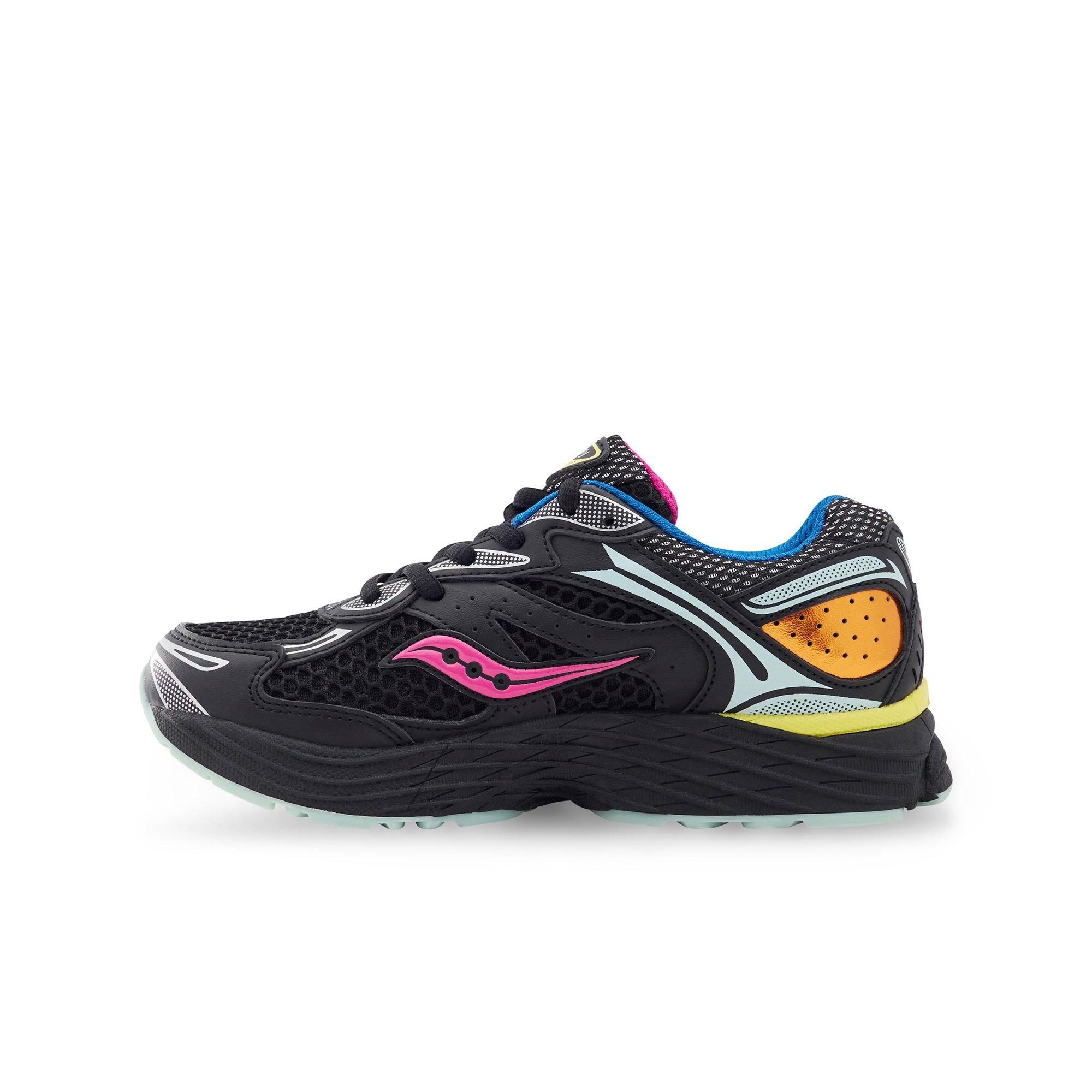 Saucony Omni 9 Grade School Kids' "Black/Multi" Shoe