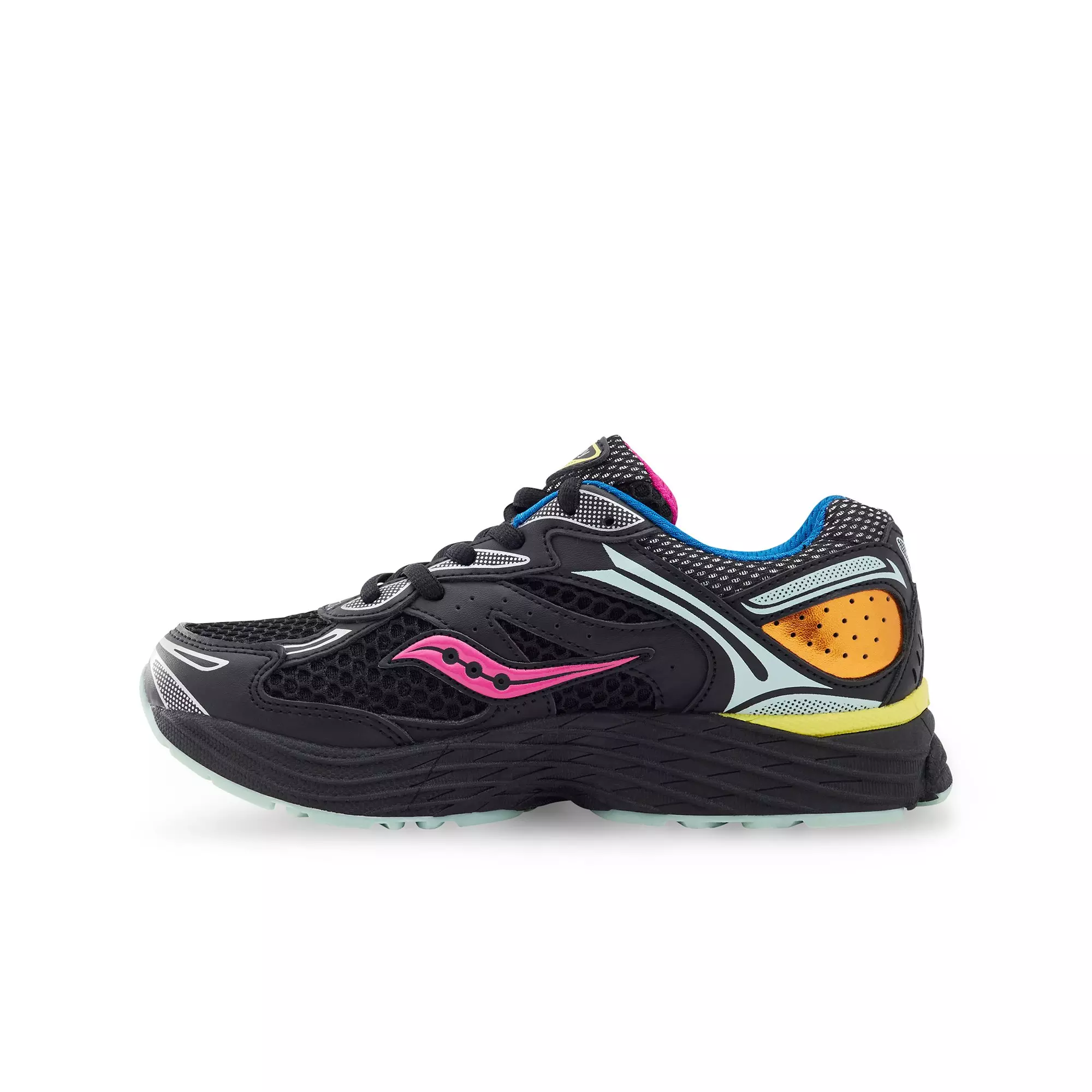 Saucony Omni 9 "Black/Multi" Grade School Kids' Shoe - BLACK/MULTI