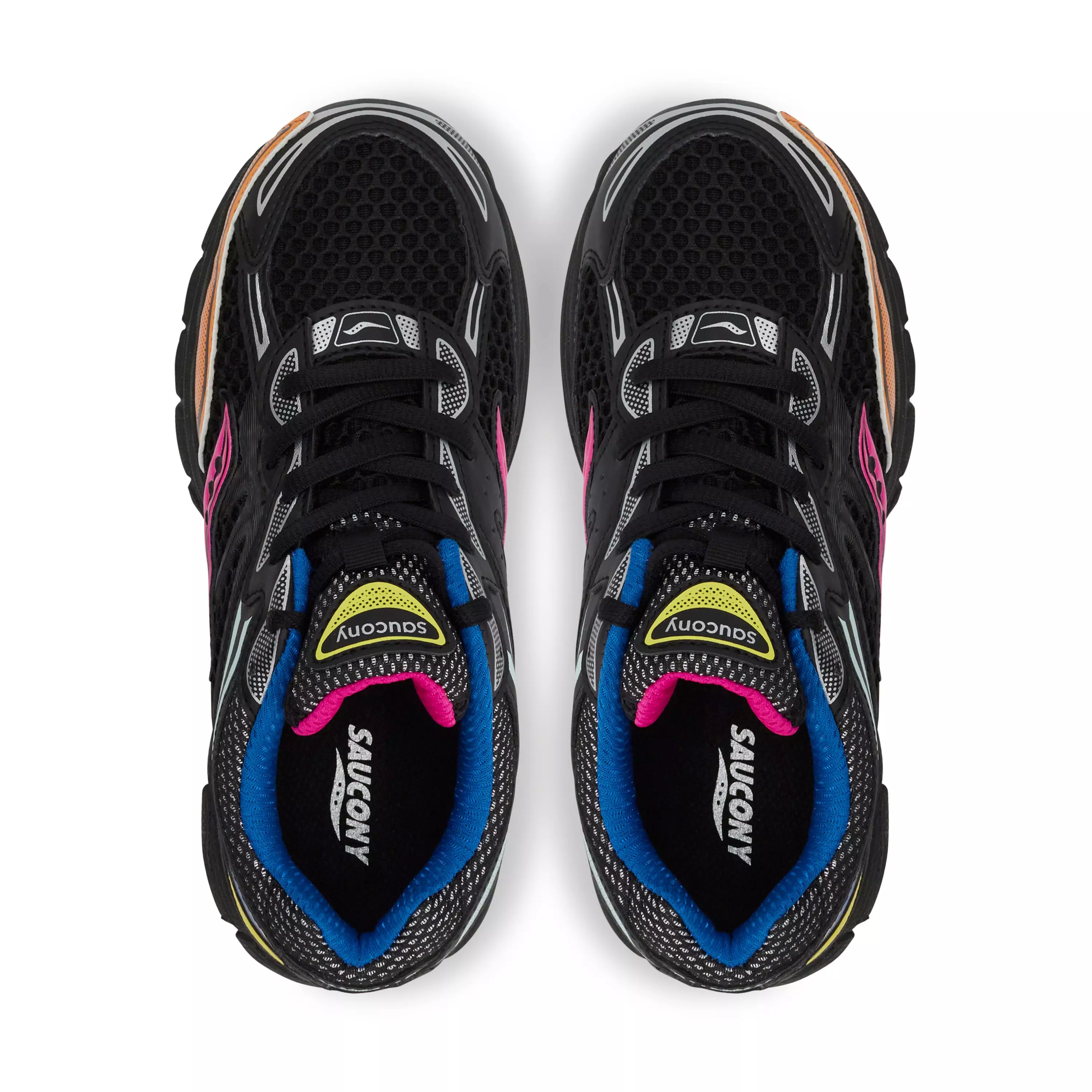 Saucony Omni 9 "Black/Multi" Grade School Kids' Shoe - BLACK/MULTI