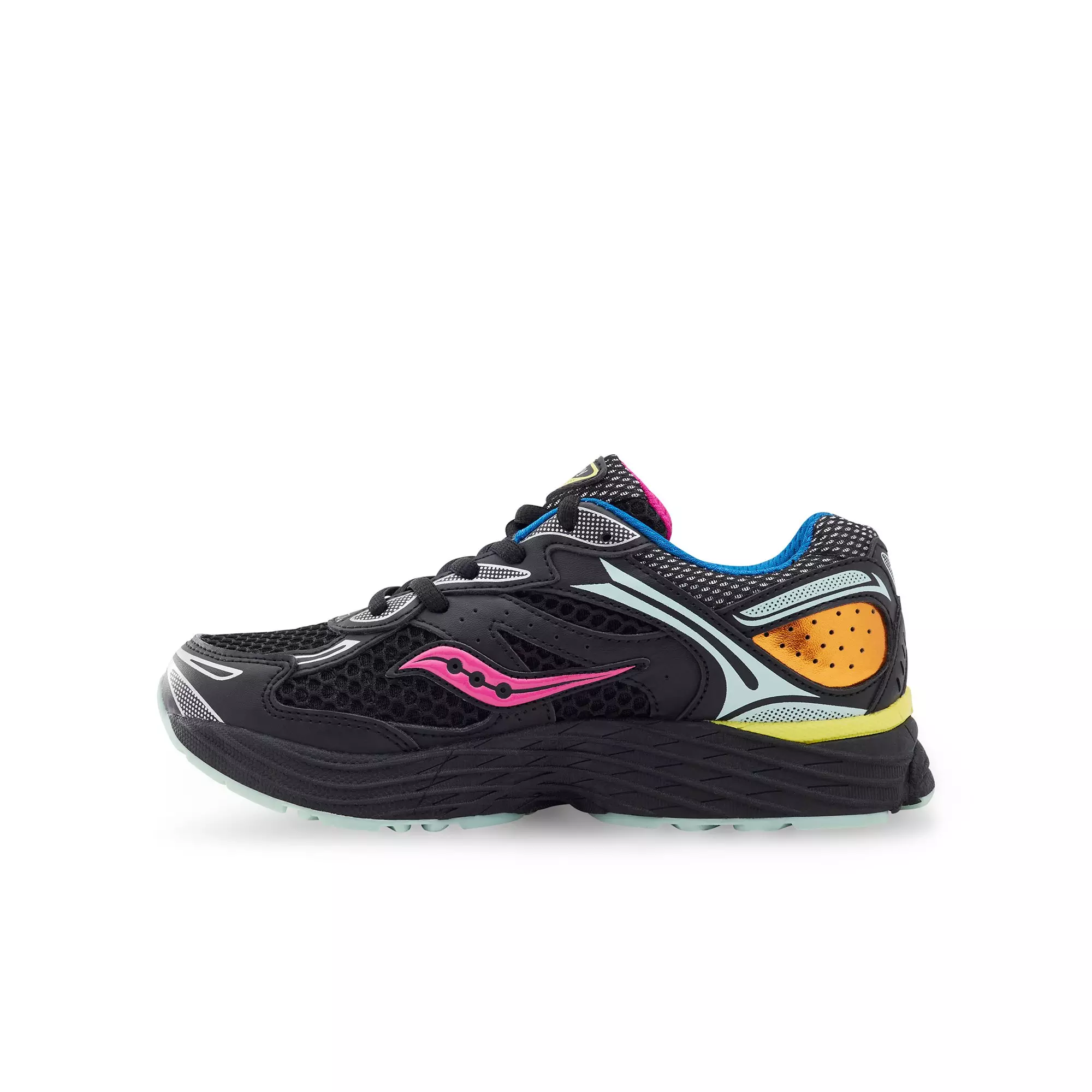 Saucony Omni 9 "Black/Multi" Preschool Boys' Shoe - BLACK/MULTI