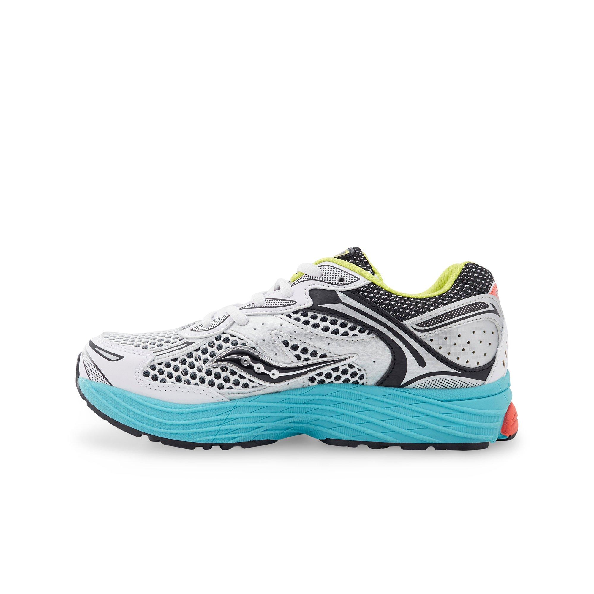 Saucony Omni 9 Grade School Boys' "White/Multi" Shoe