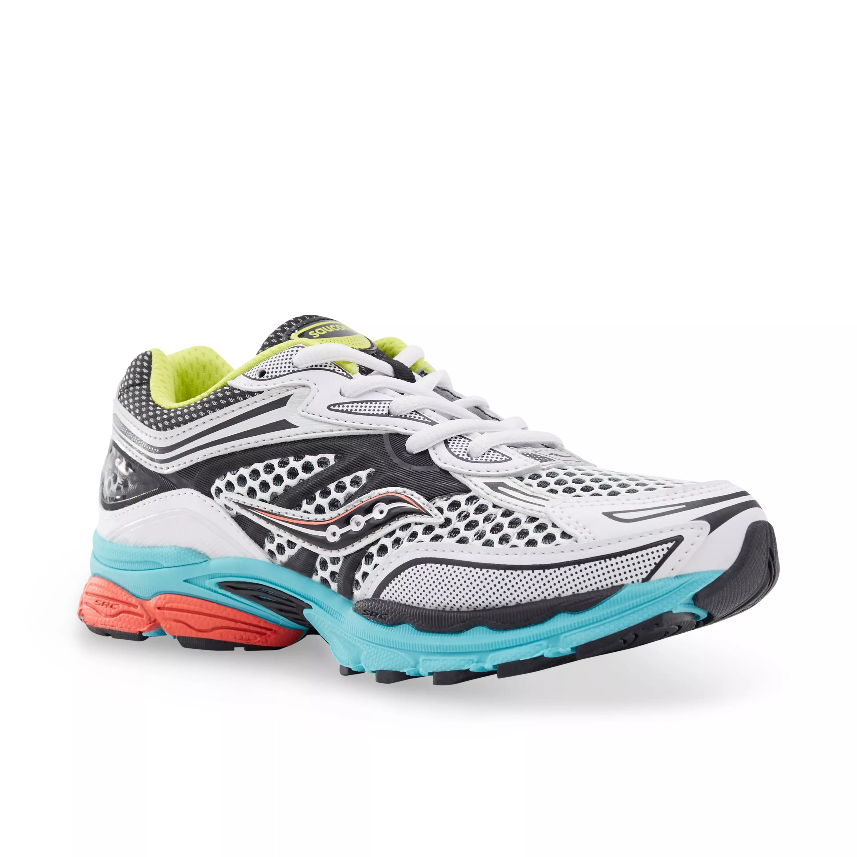 Saucony Omni 9 "White/Multi" Toddler Boys' Shoe - WHITE/MULTI