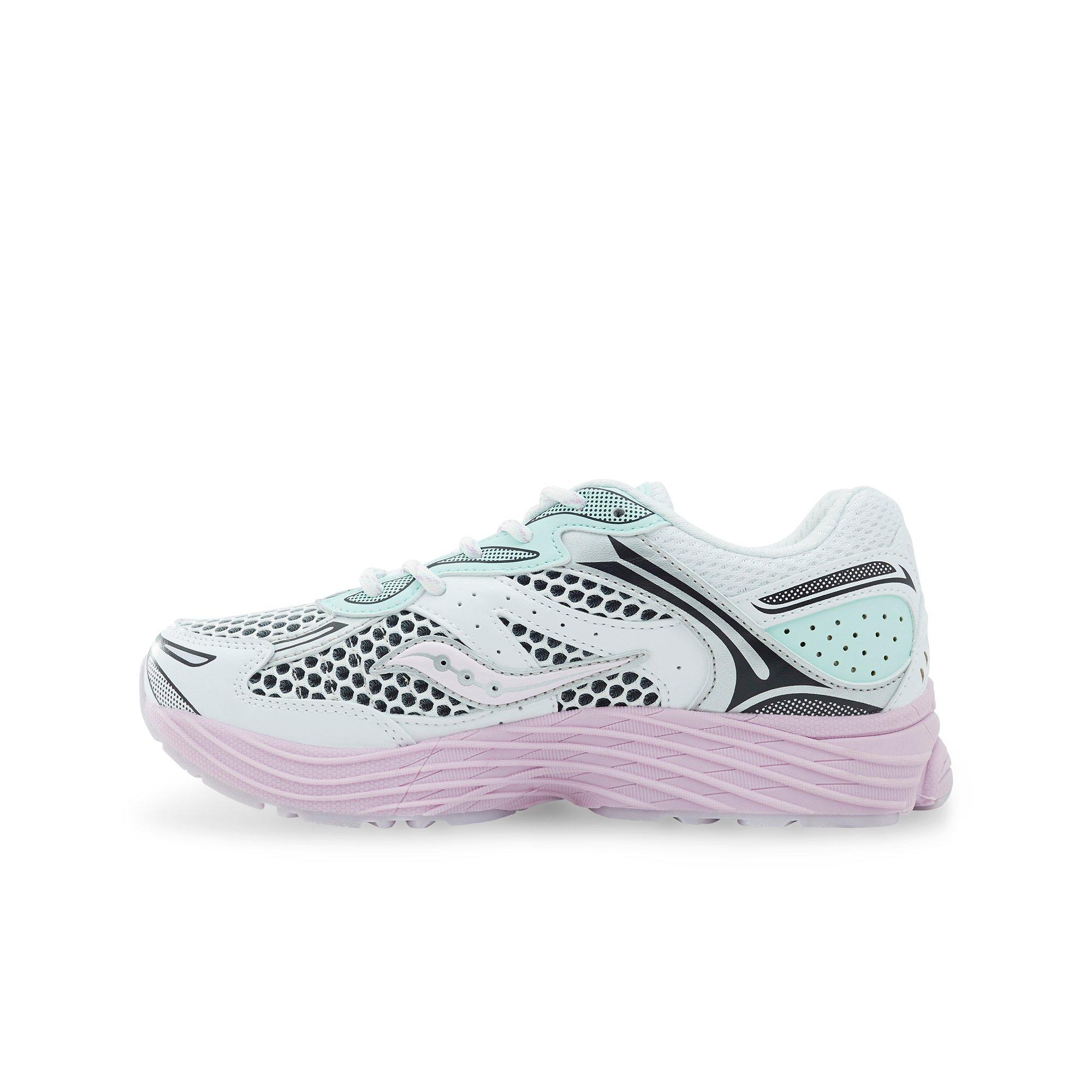 Saucony Omni 9 Grade School Girls' "White/Lilac" Shoe