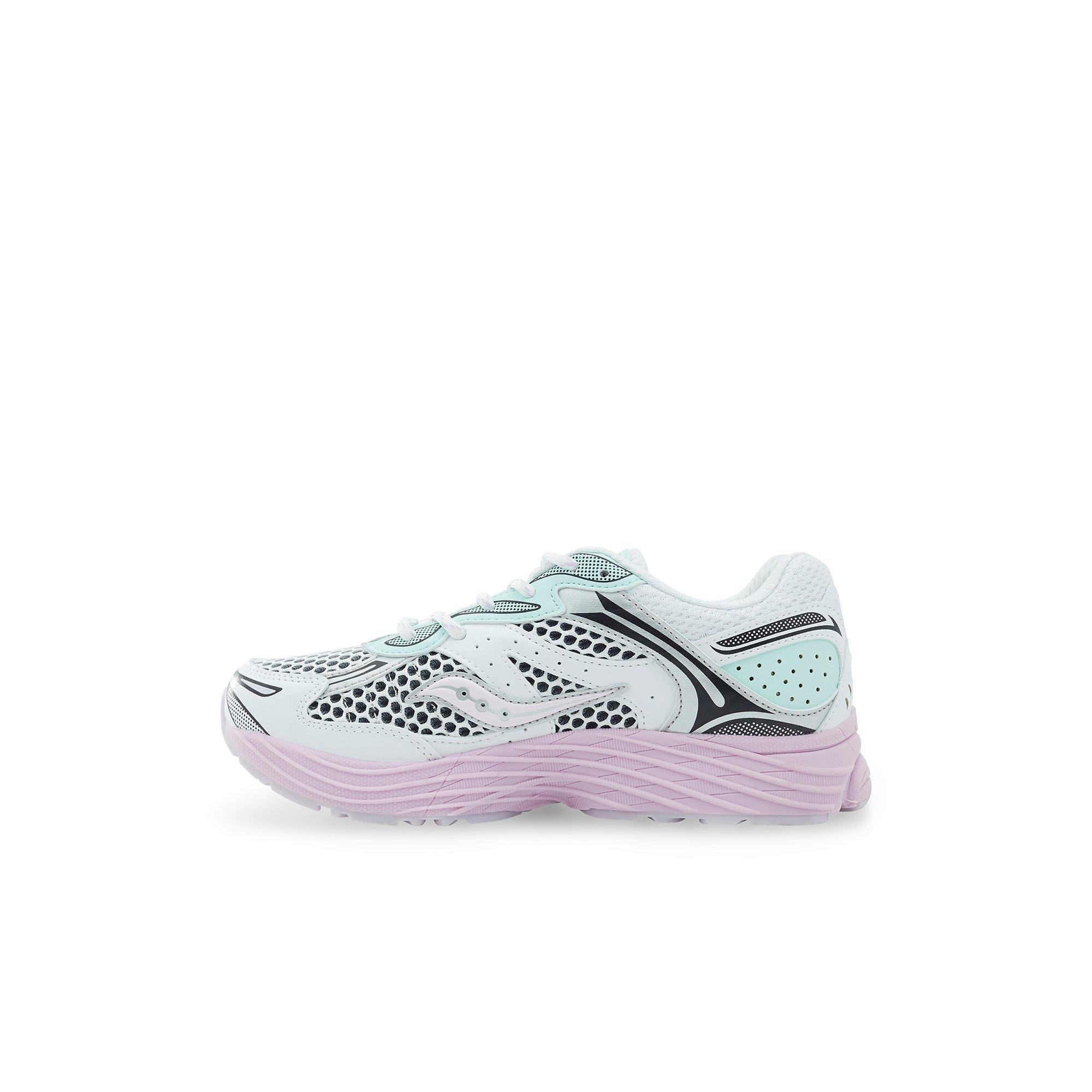 Saucony Omni 9 Toddler Girls' "White/Lilac" Shoe
