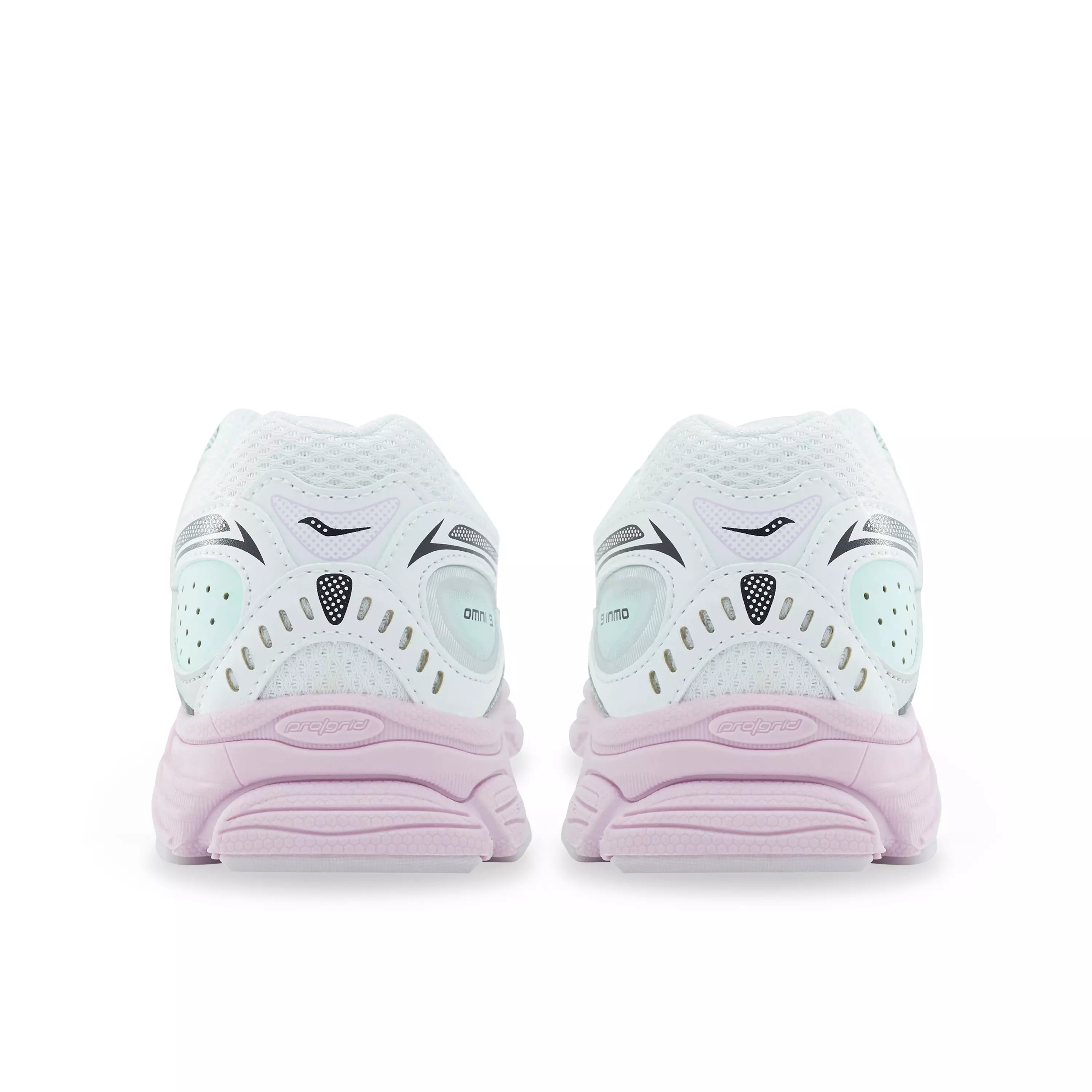 Saucony Omni 9 "White/Lilac" Toddler Girls' Shoe - LILAC