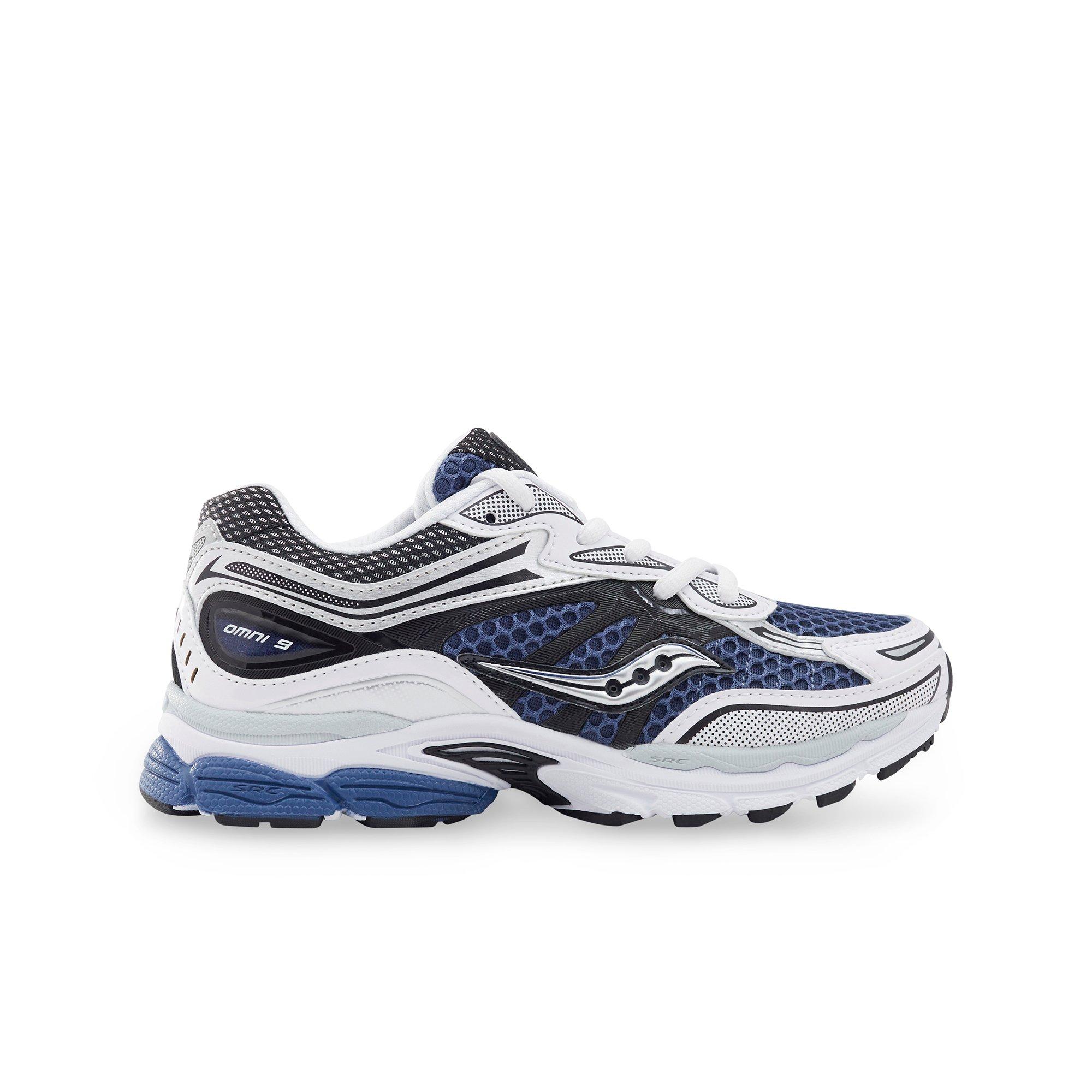 Saucany White and Blue Sneakers Saucony ProGrid Omni 9 – DTLR main image 4