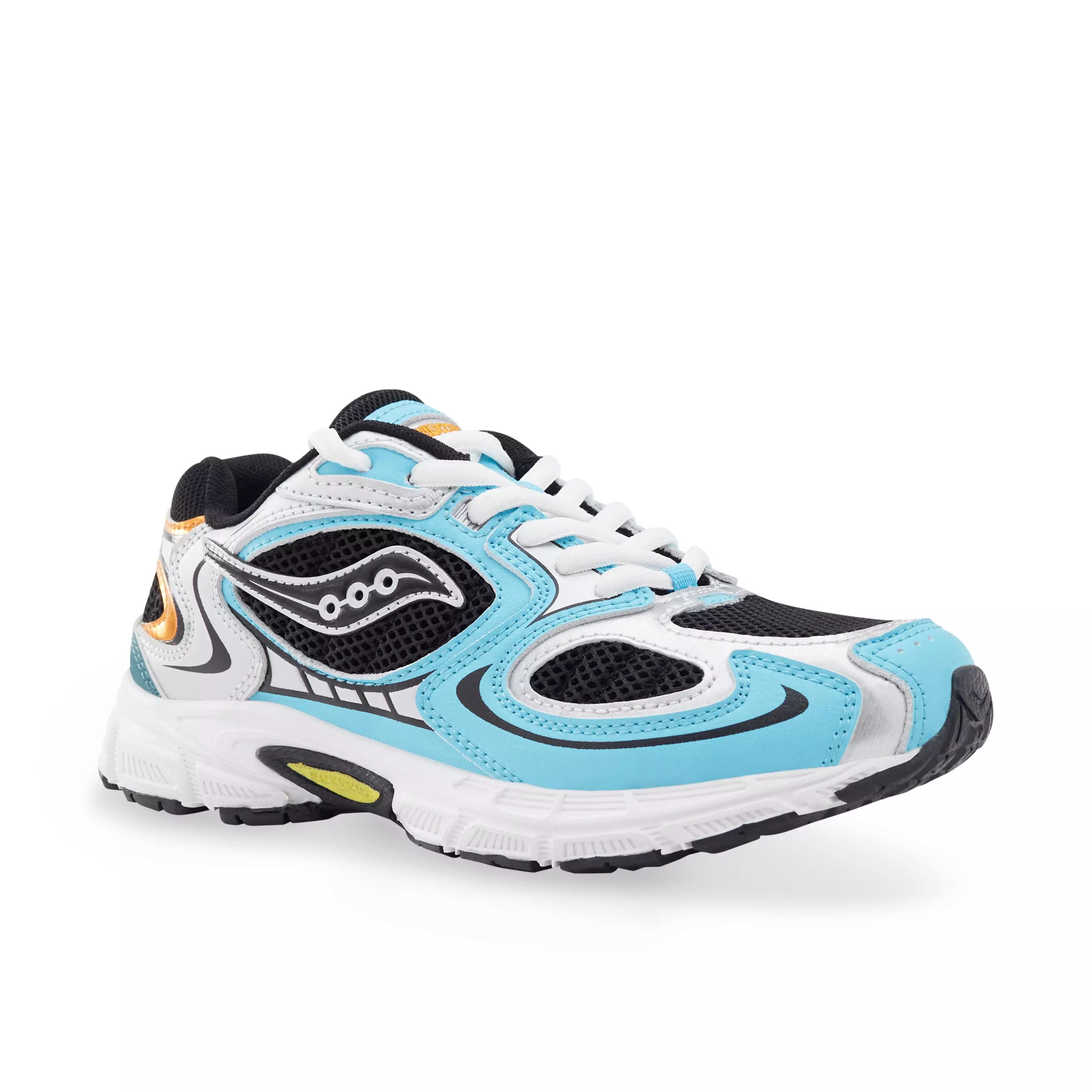 Saucony Grid Jazz 9 "Blue/Silver" Preschool Boys' Shoe - LT BLUE/BLACK