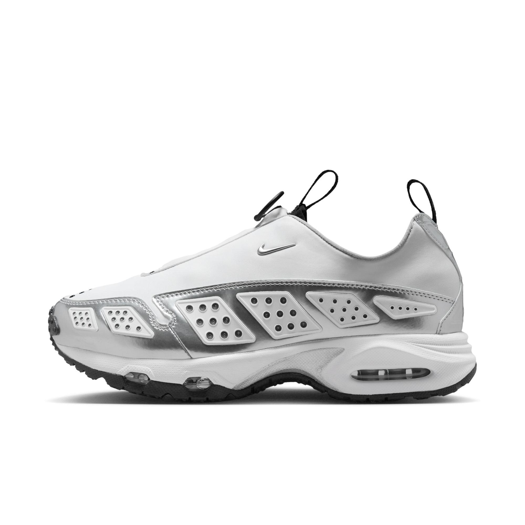 Nike Air Max SNDR "White/Metallic Silver/Black" Women's Shoe - WHITE/BLACK/SILVER Thumbnail View 3