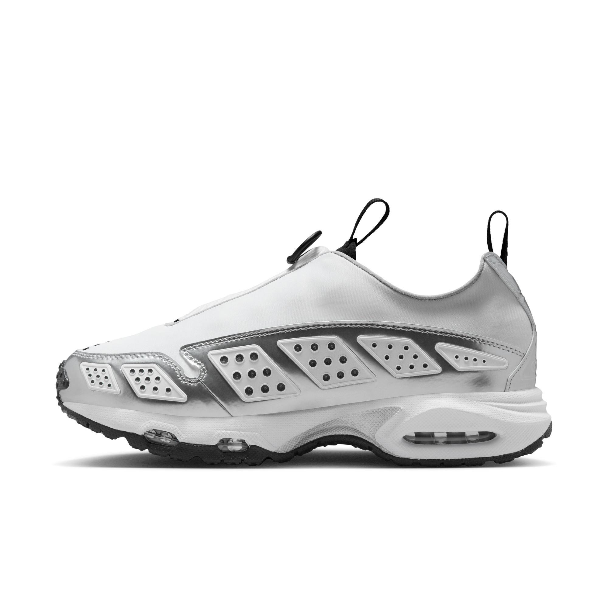 Nike Air Max SNDR "White/Metallic Silver/Black" Women's Shoe - WHITE/BLACK/SILVER Thumbnail View 4
