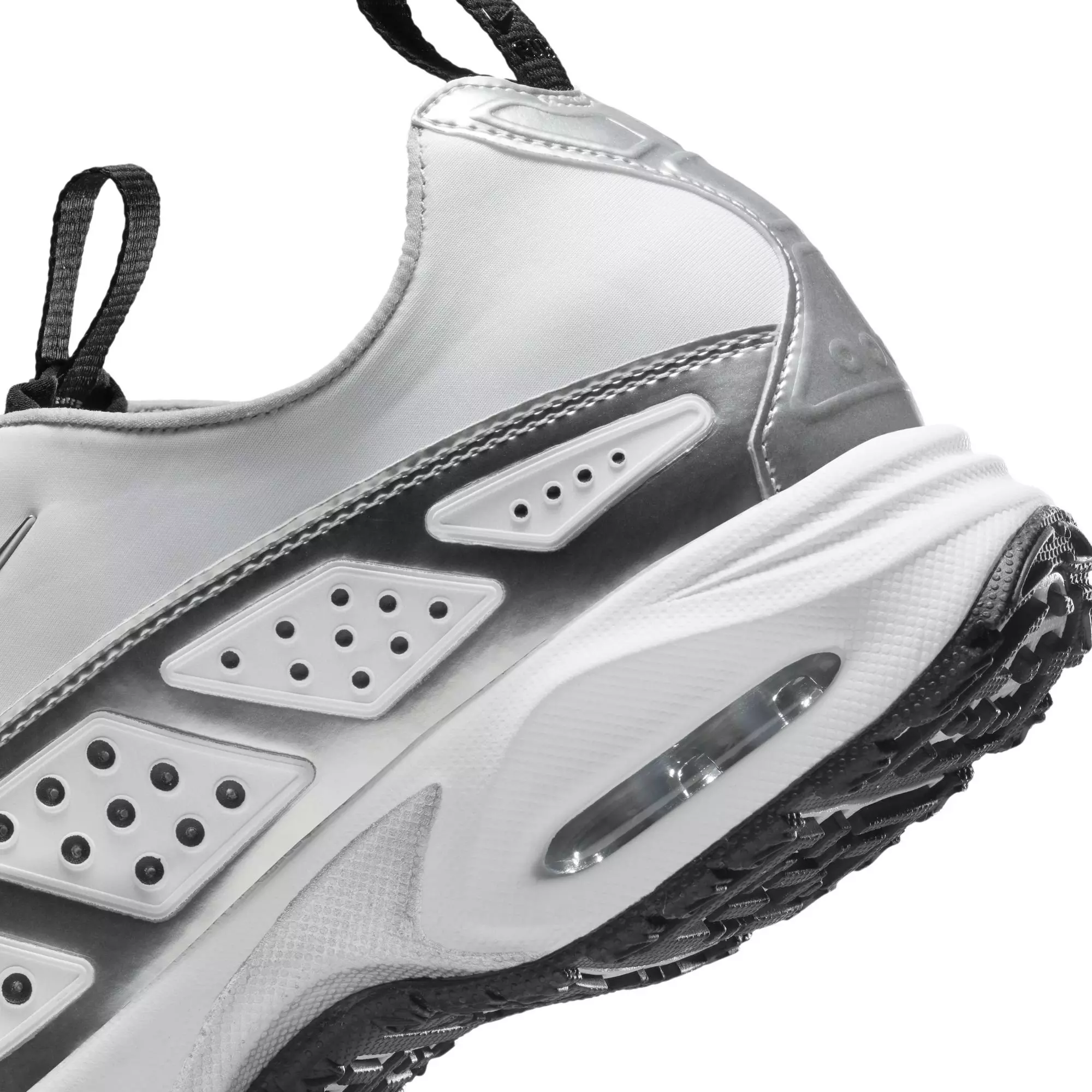 Nike Air Max SNDR "White/Metallic Silver/Black" Women's Shoe - WHITE/BLACK/SILVER
