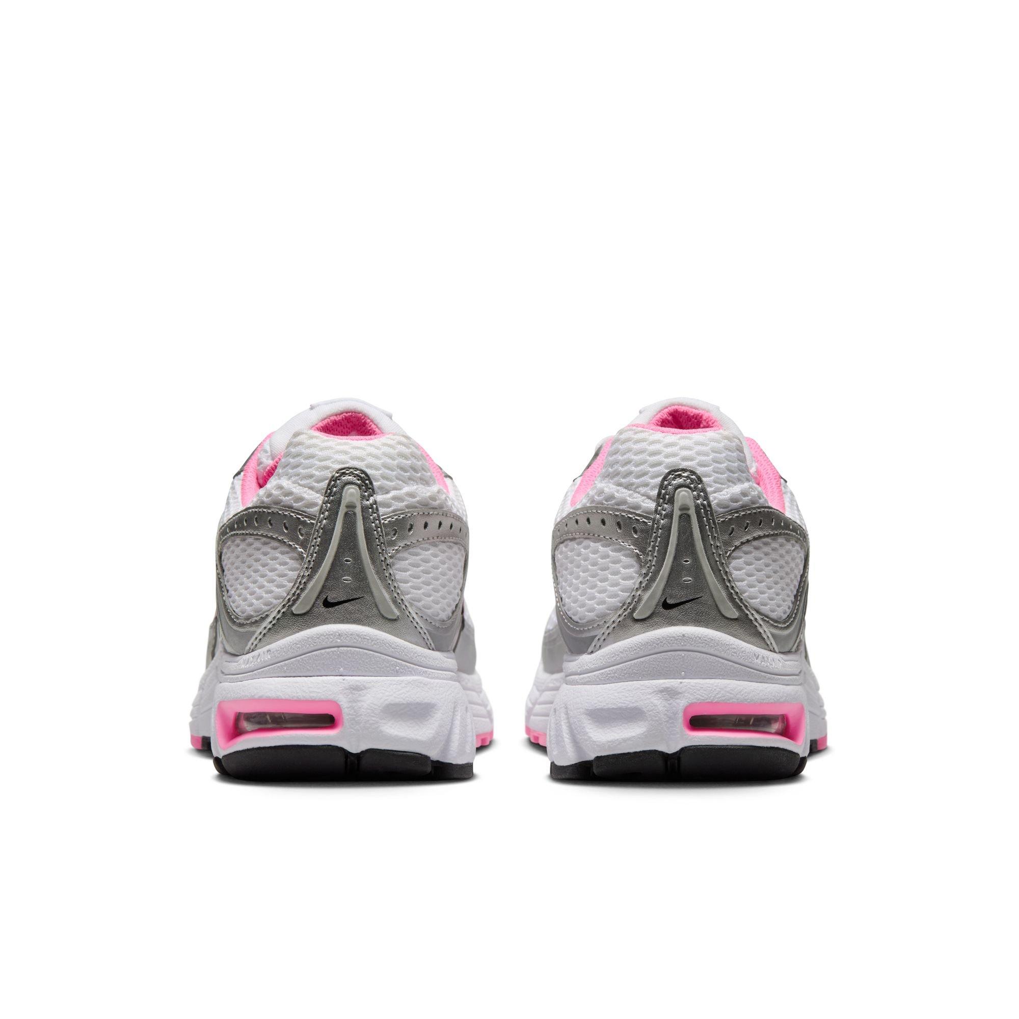Nike Air Max Moto 2K "White/Pink Spell/Metallic Silver/Black" Women's Shoe - SILVER/PINK Thumbnail View 6