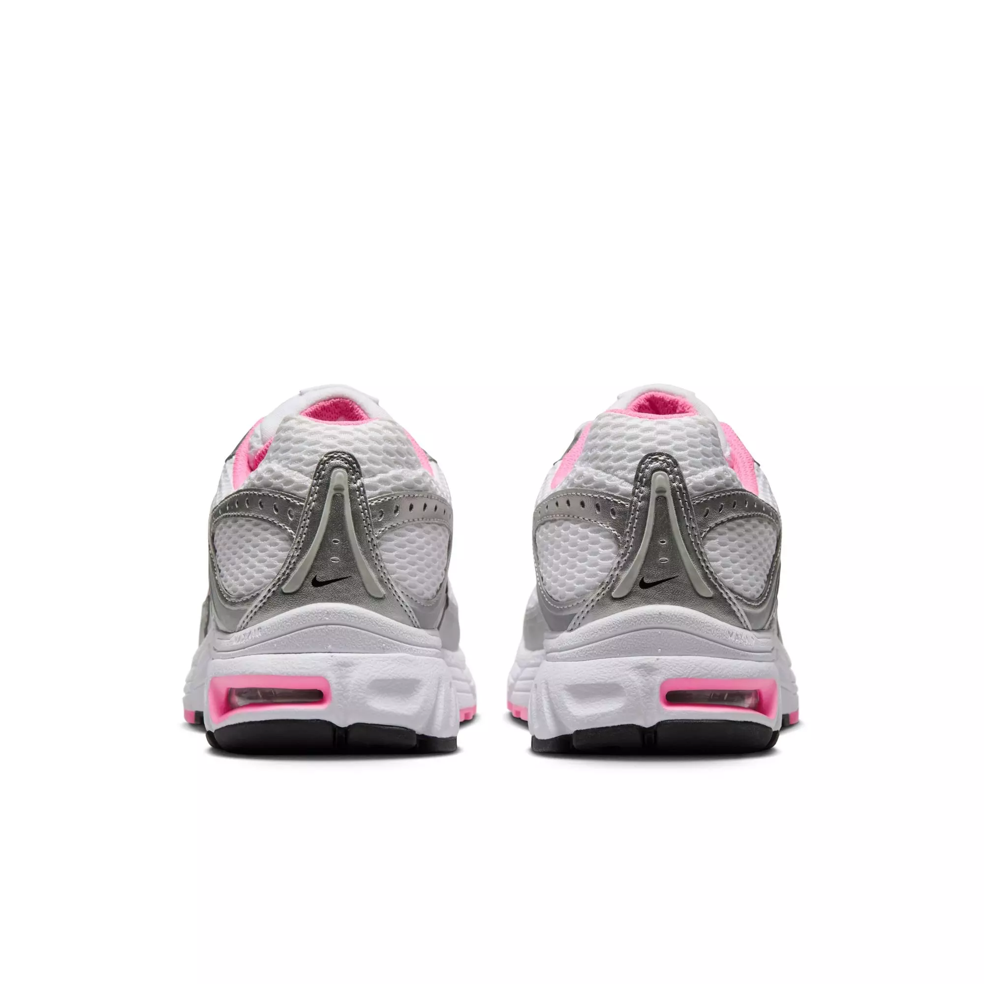 Nike Air Max Moto 2K "White/Pink Spell/Metallic Silver/Black" Women's Shoe - SILVER/PINK