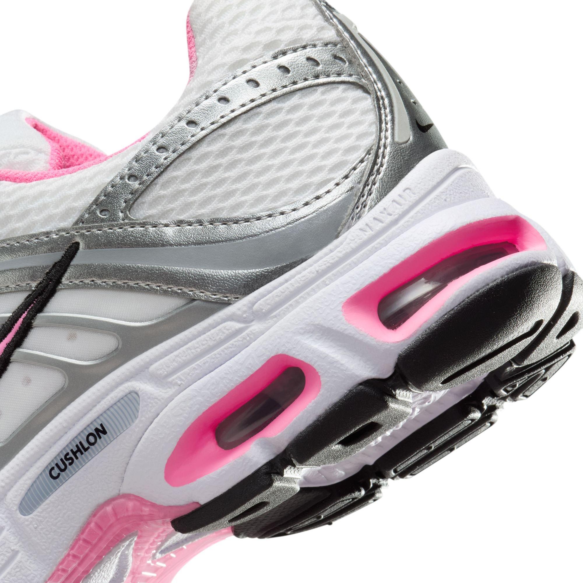 Nike Air Max Moto 2K "White/Pink Spell/Metallic Silver/Black" Women's Shoe - SILVER/PINK Thumbnail View 10