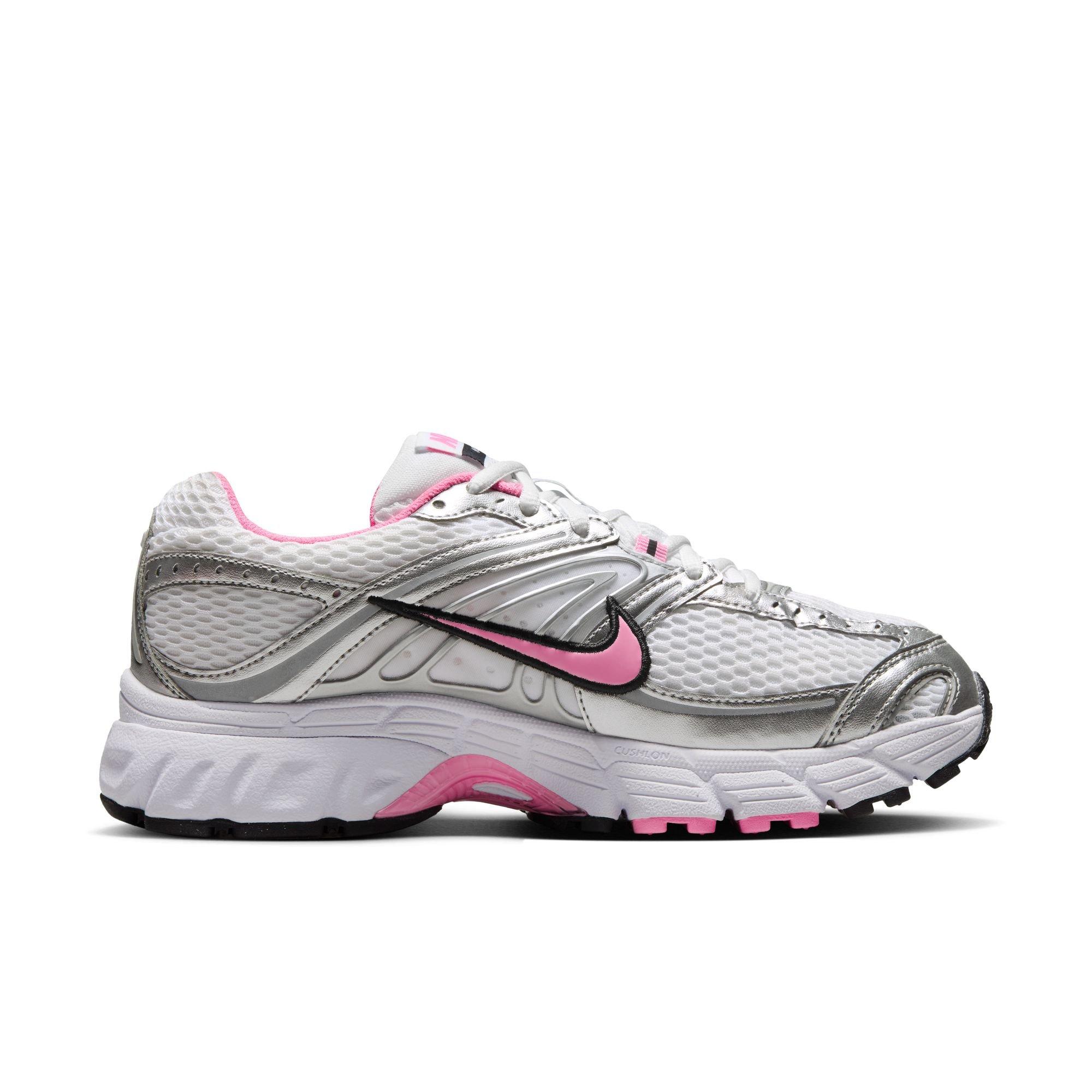 Nike Air Max Moto 2K "White/Pink Spell/Metallic Silver/Black" Women's Shoe - SILVER/PINK Thumbnail View 2