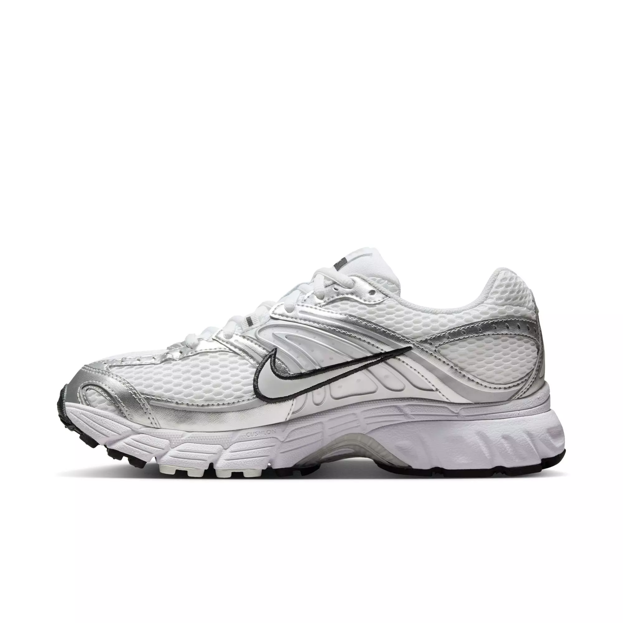 Nike Air Max Moto 2K "White/Photon Dust/Metallic Silver/Black" Women's Shoe - WHITE/GREY