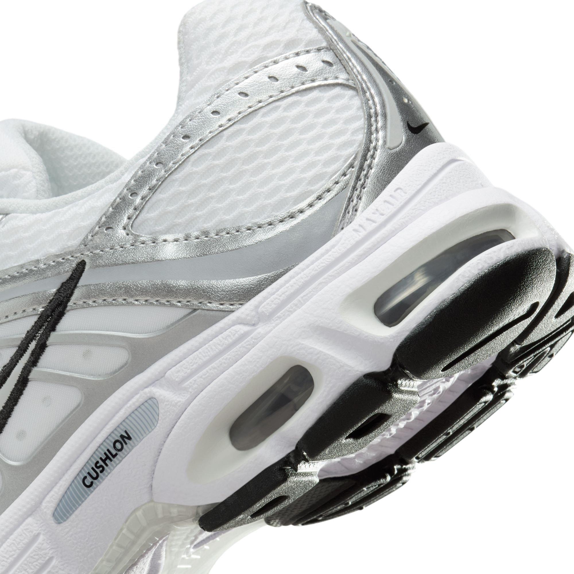 Nike Air Max Moto 2K "White/Photon Dust/Metallic Silver/Black" Women's Shoe - WHITE/GREY Thumbnail View 10