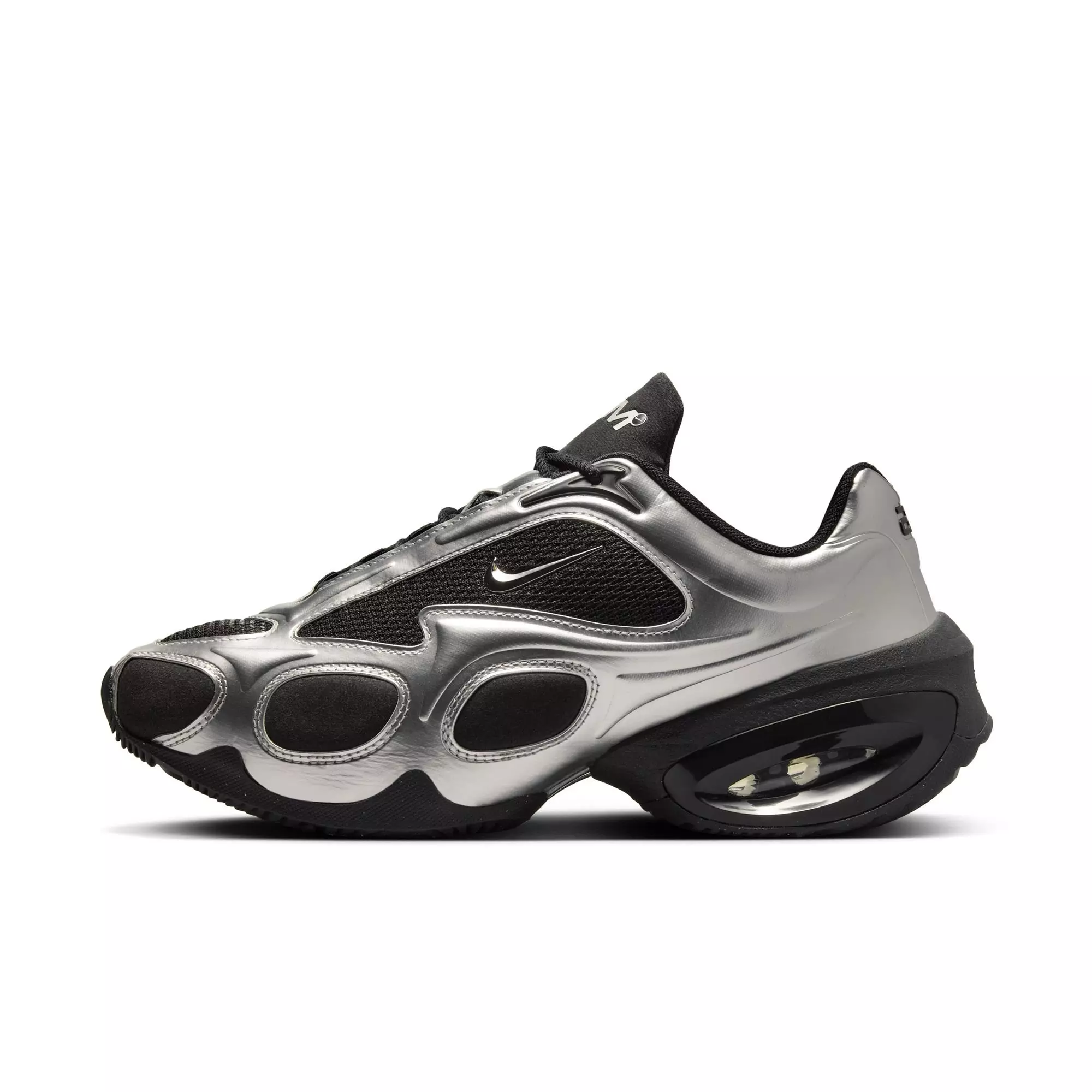 Nike Air Max Muse "Black/Metallic Silver" Women's Shoe - BLACK/SILVER