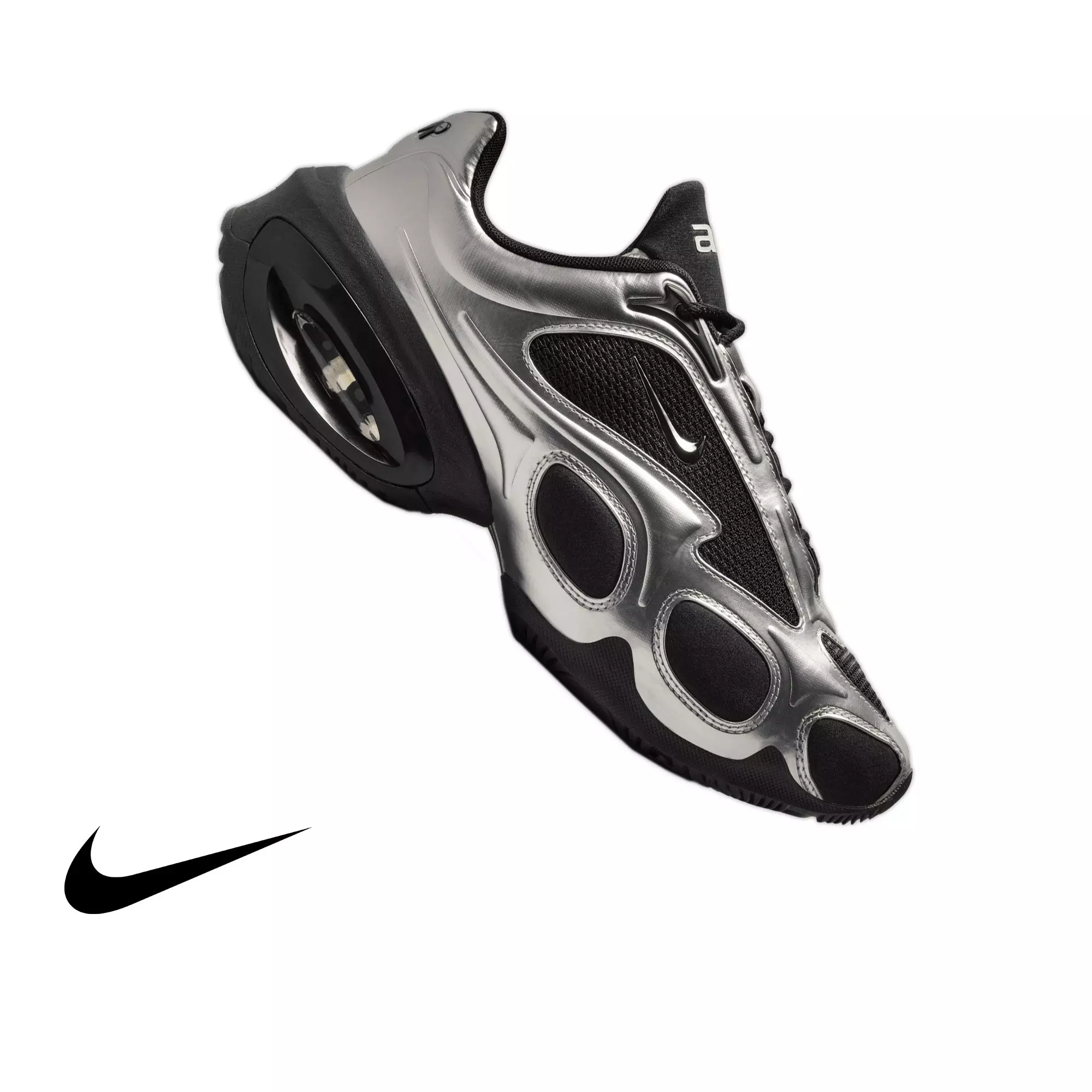 Nike Air Max Muse "Black/Metallic Silver" Women's Shoe - BLACK/SILVER
