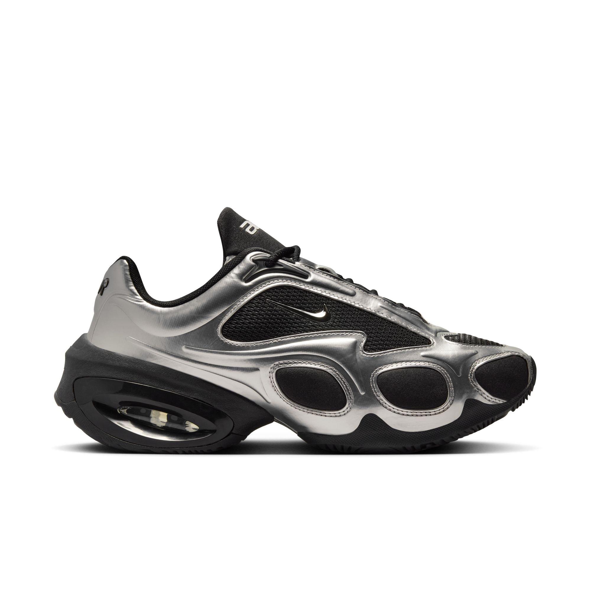 Nike Black and Silver Athletic Shoes 7309180_Black_Metallic_Silver?  main image 4